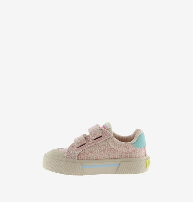 V 1355104 Canvas velcro sneaker girls