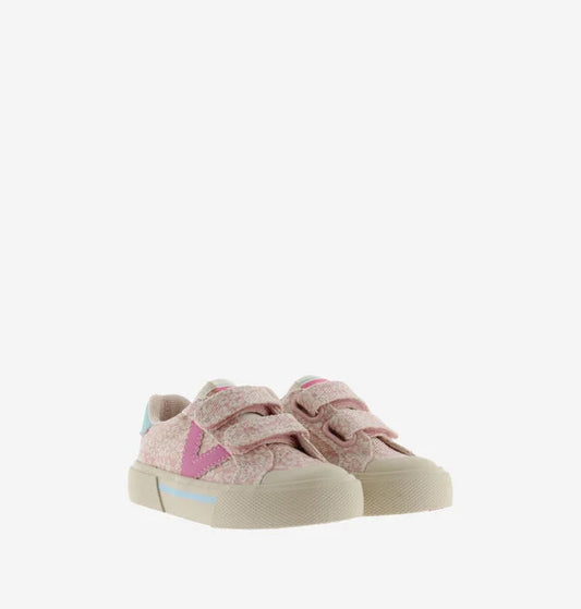 V 1355104 Canvas velcro sneaker girls
