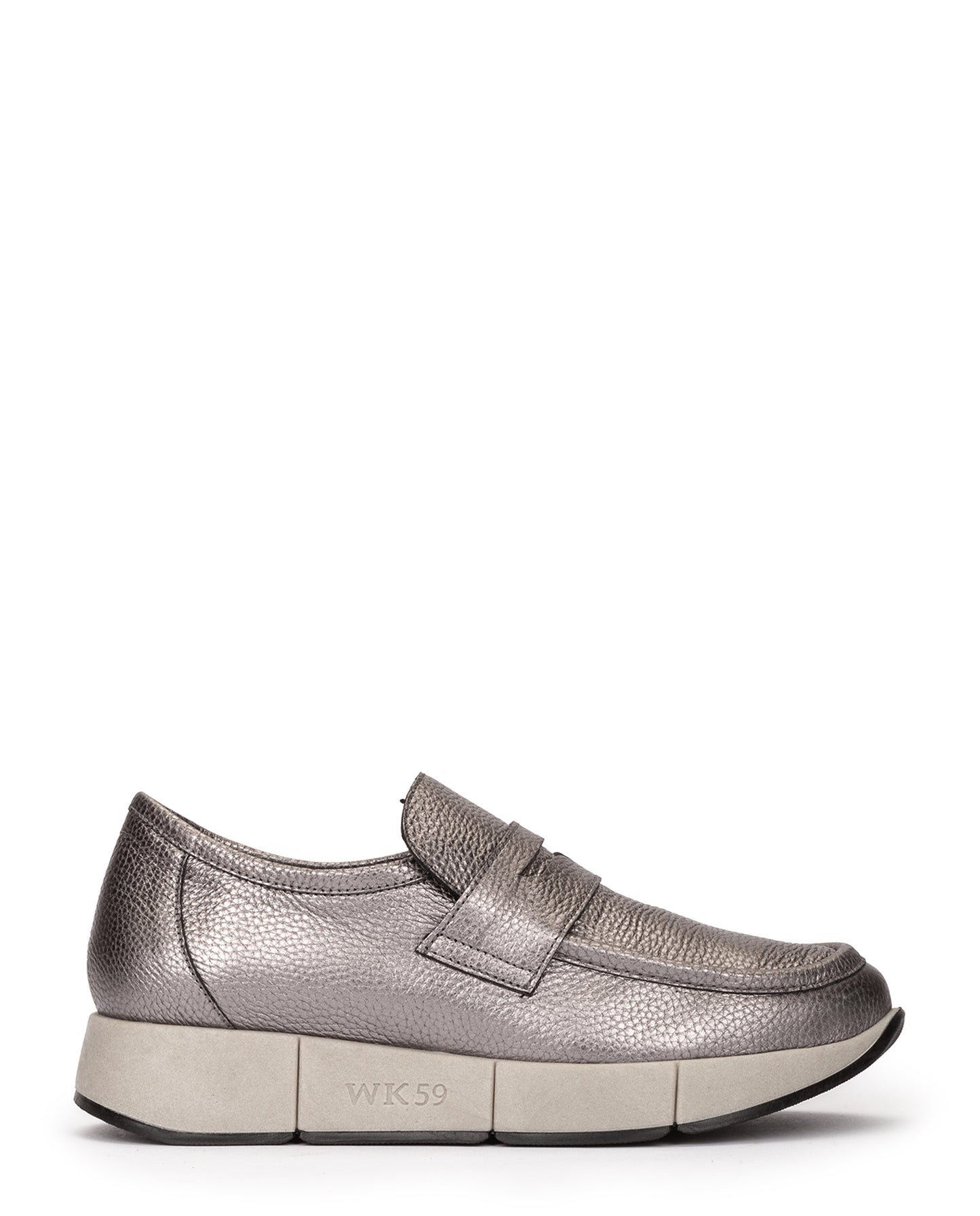 PM 27078 NUCLEO platform metallic loafer