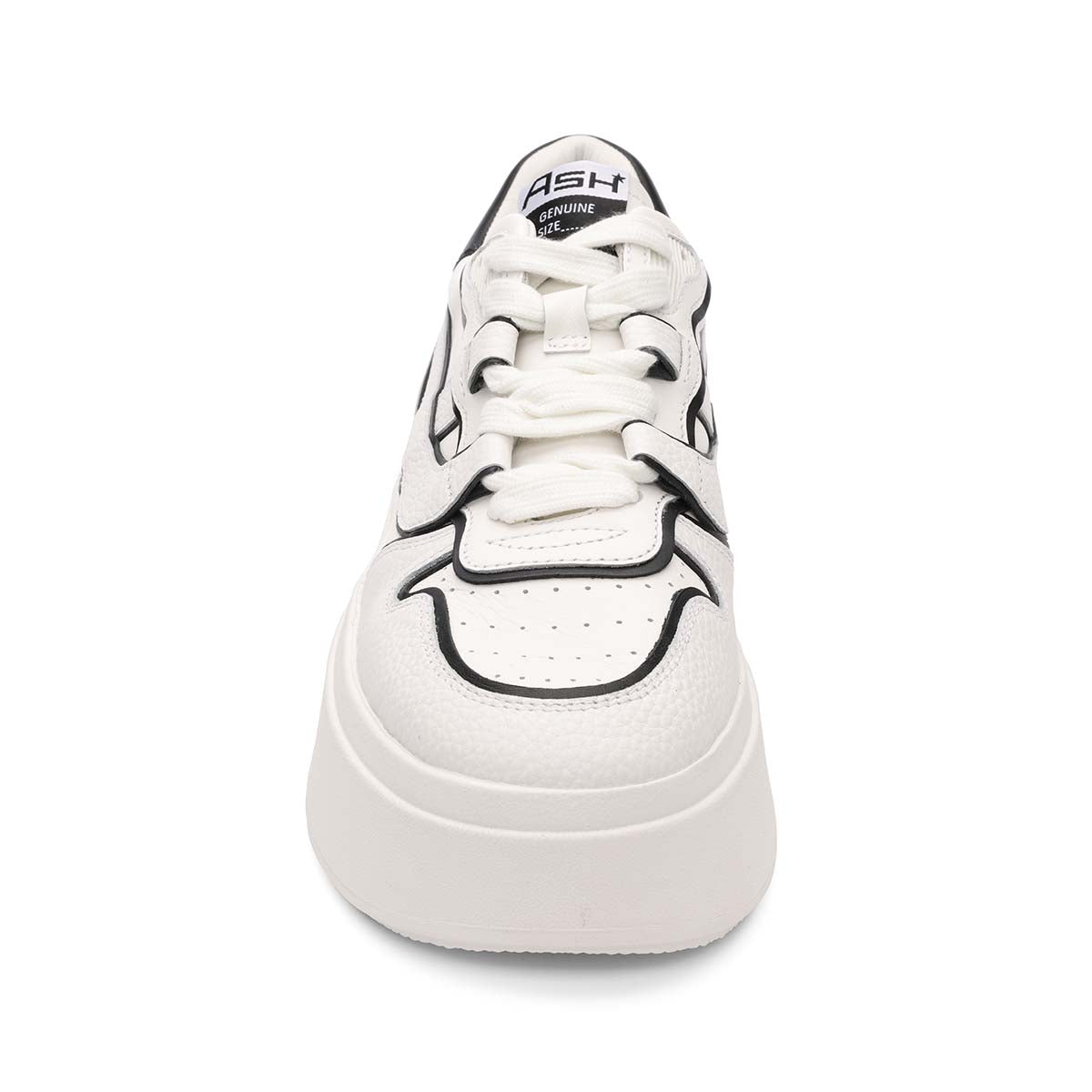 A Matchbis02 leather platform sneaker