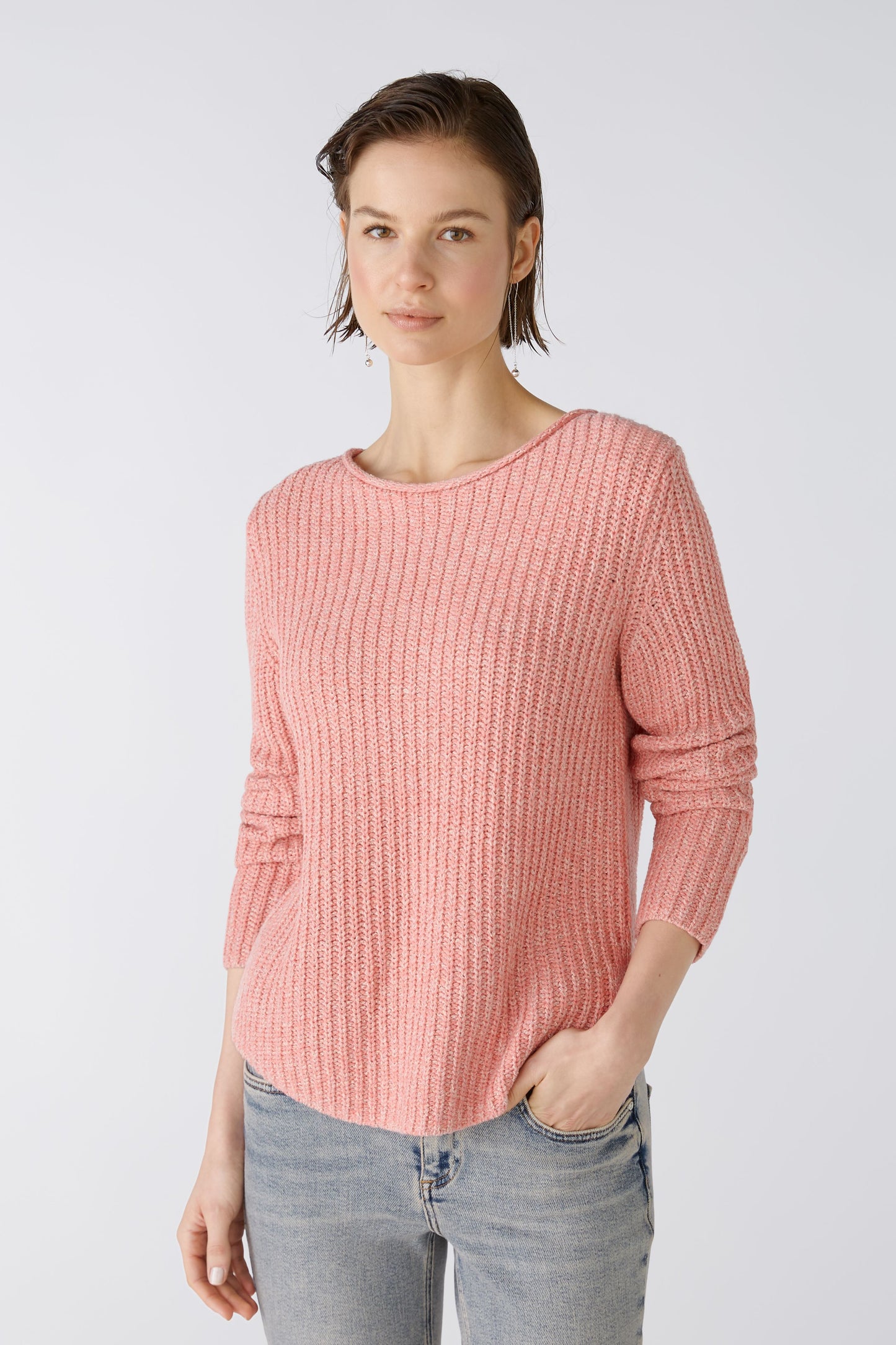 O 79644 Shaped twist yarn jumper