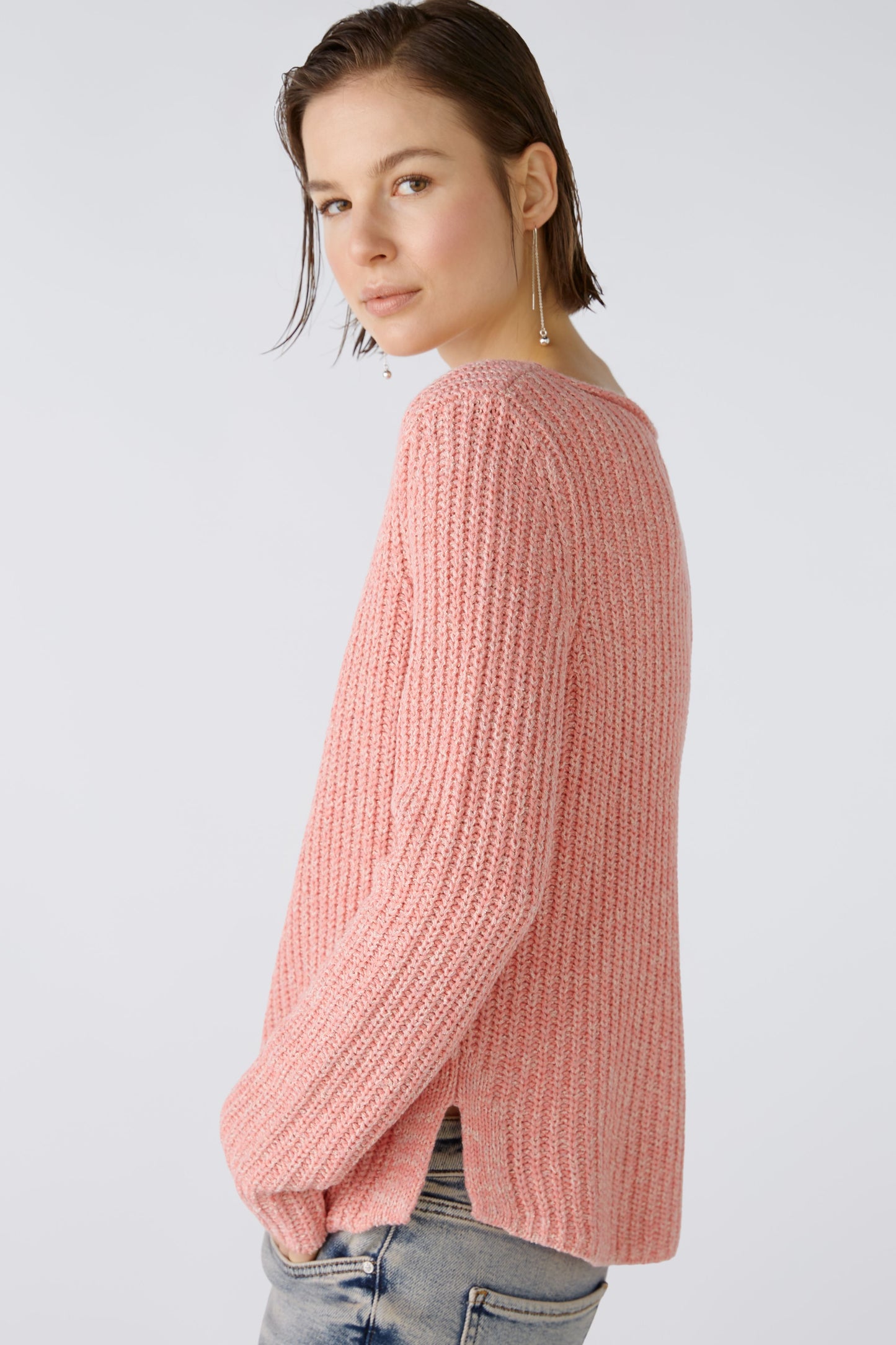 O 79644 Shaped twist yarn jumper