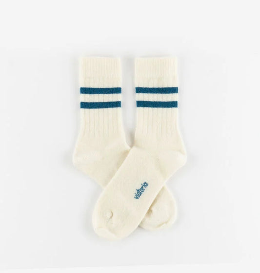 V 9125143 cashmere cream blue stripe