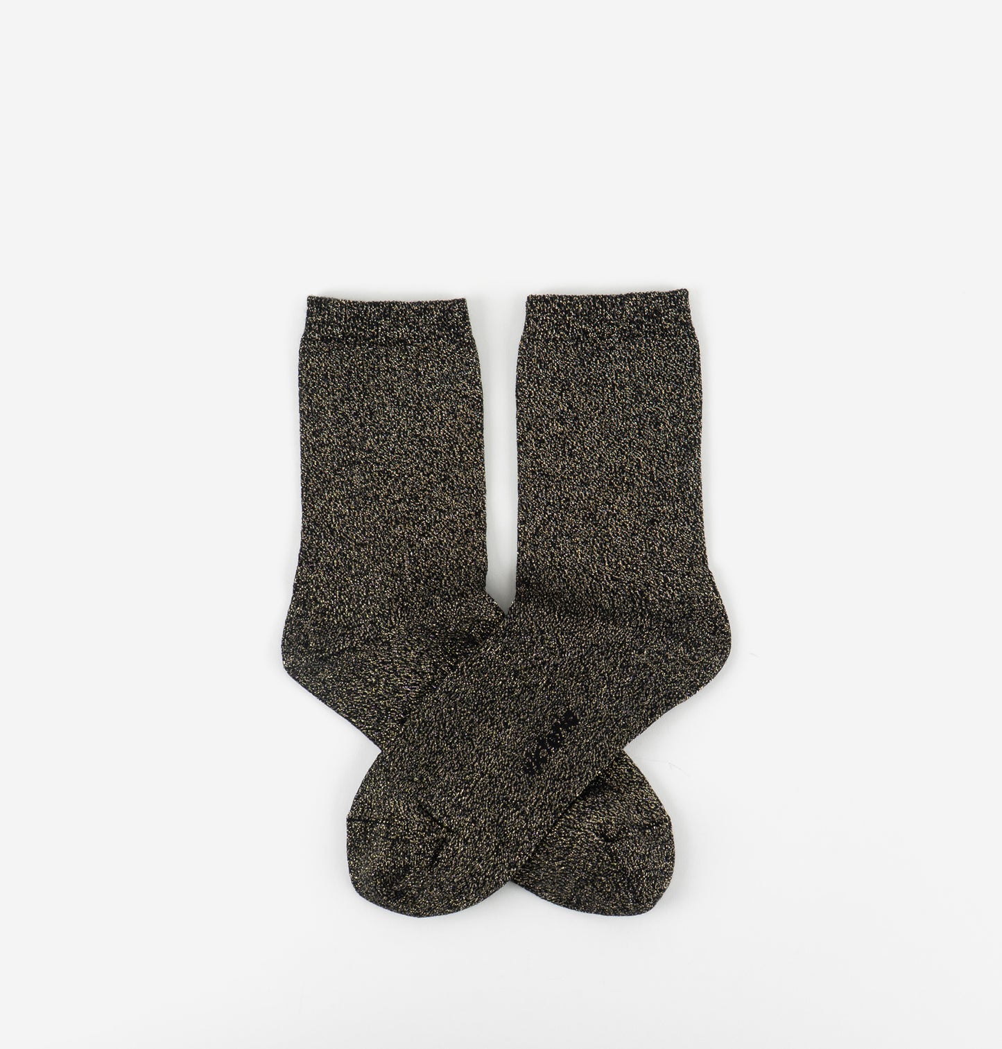 V 9126031 lurex socks black