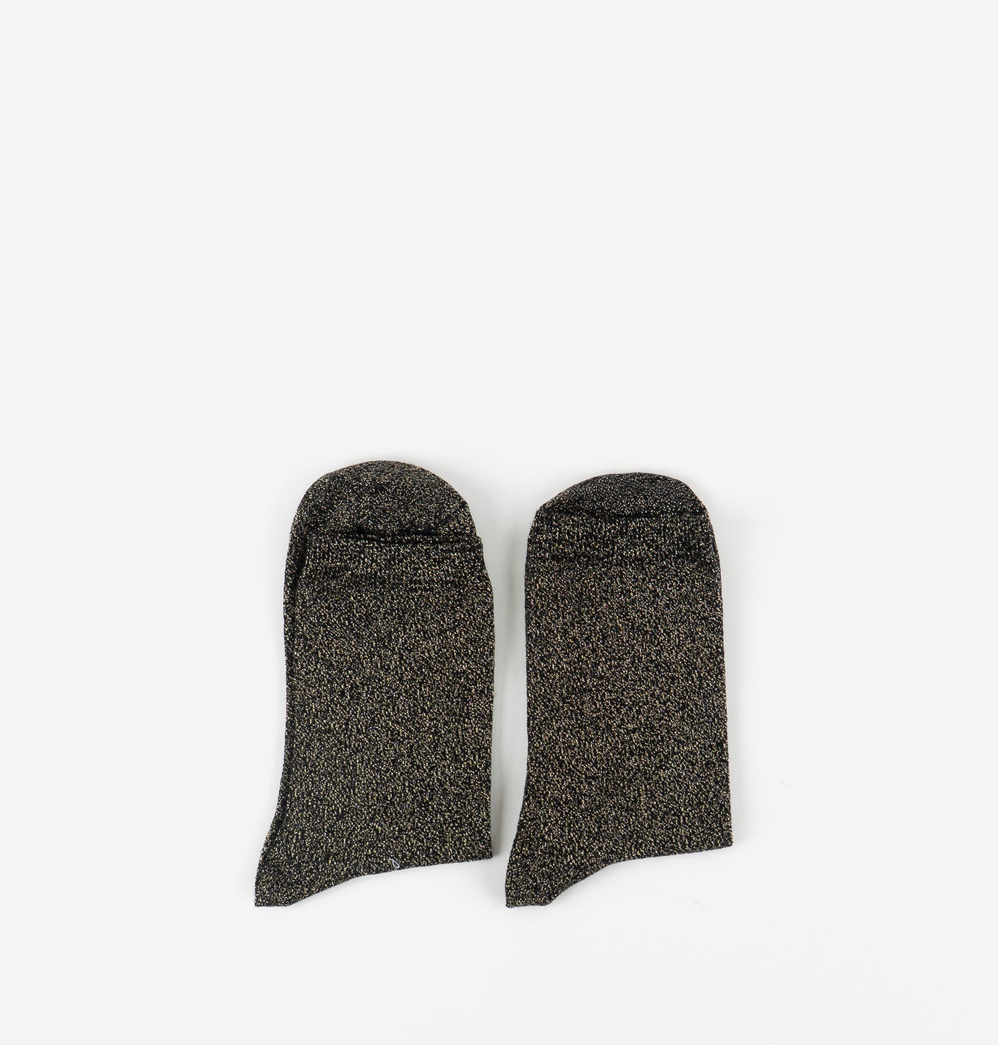 V 9126031 lurex socks black
