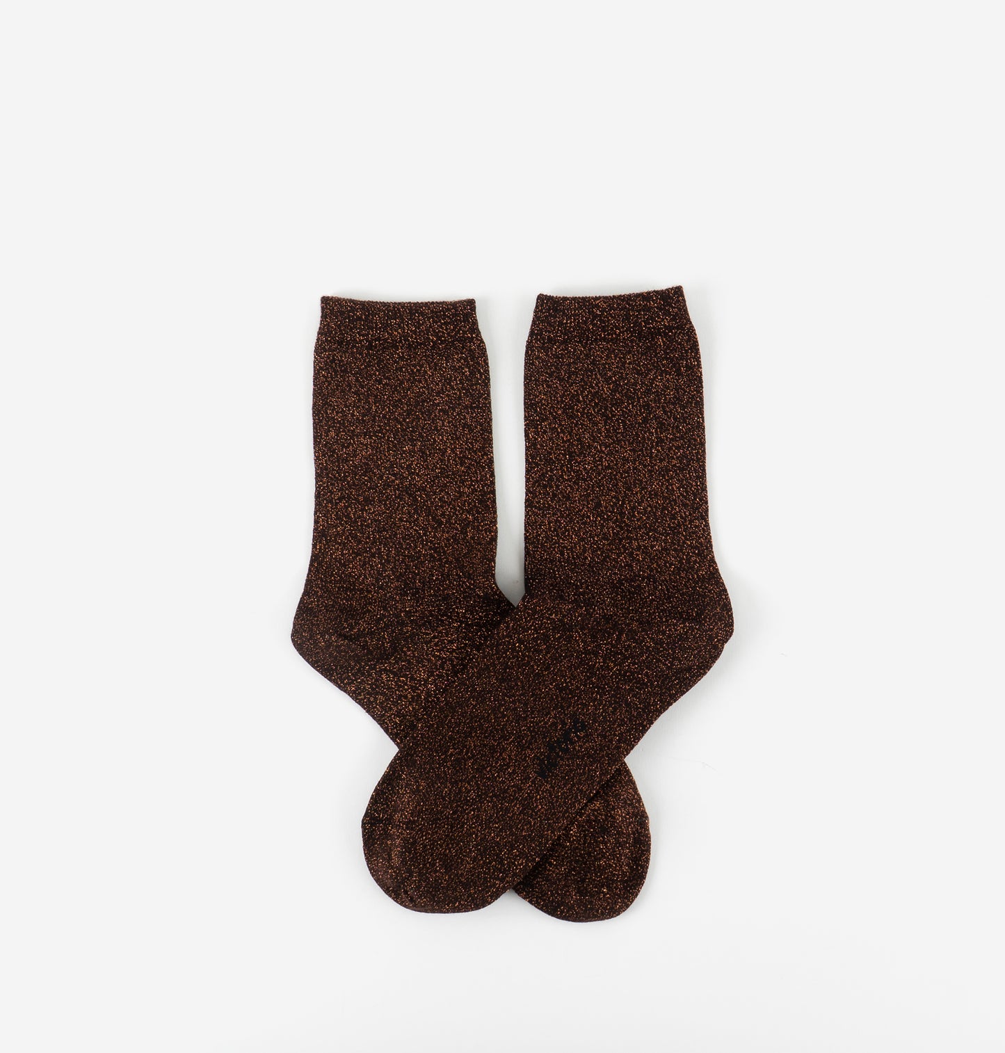 V 9126031 lurex socks bronze