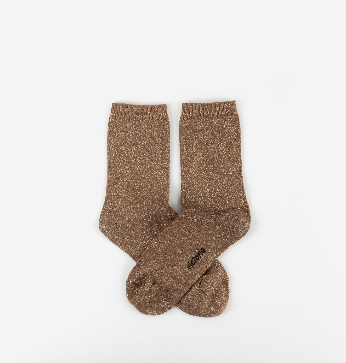 V 9126031 lurex socks camel