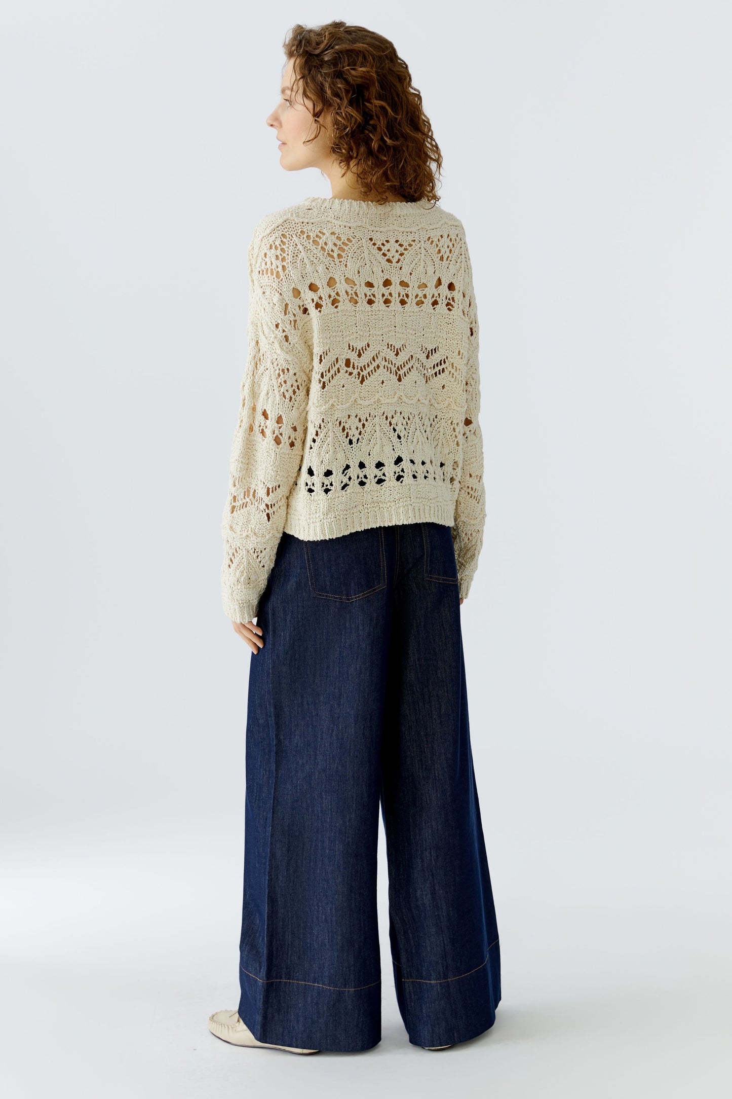 O 96493 Open patterned knit jumper