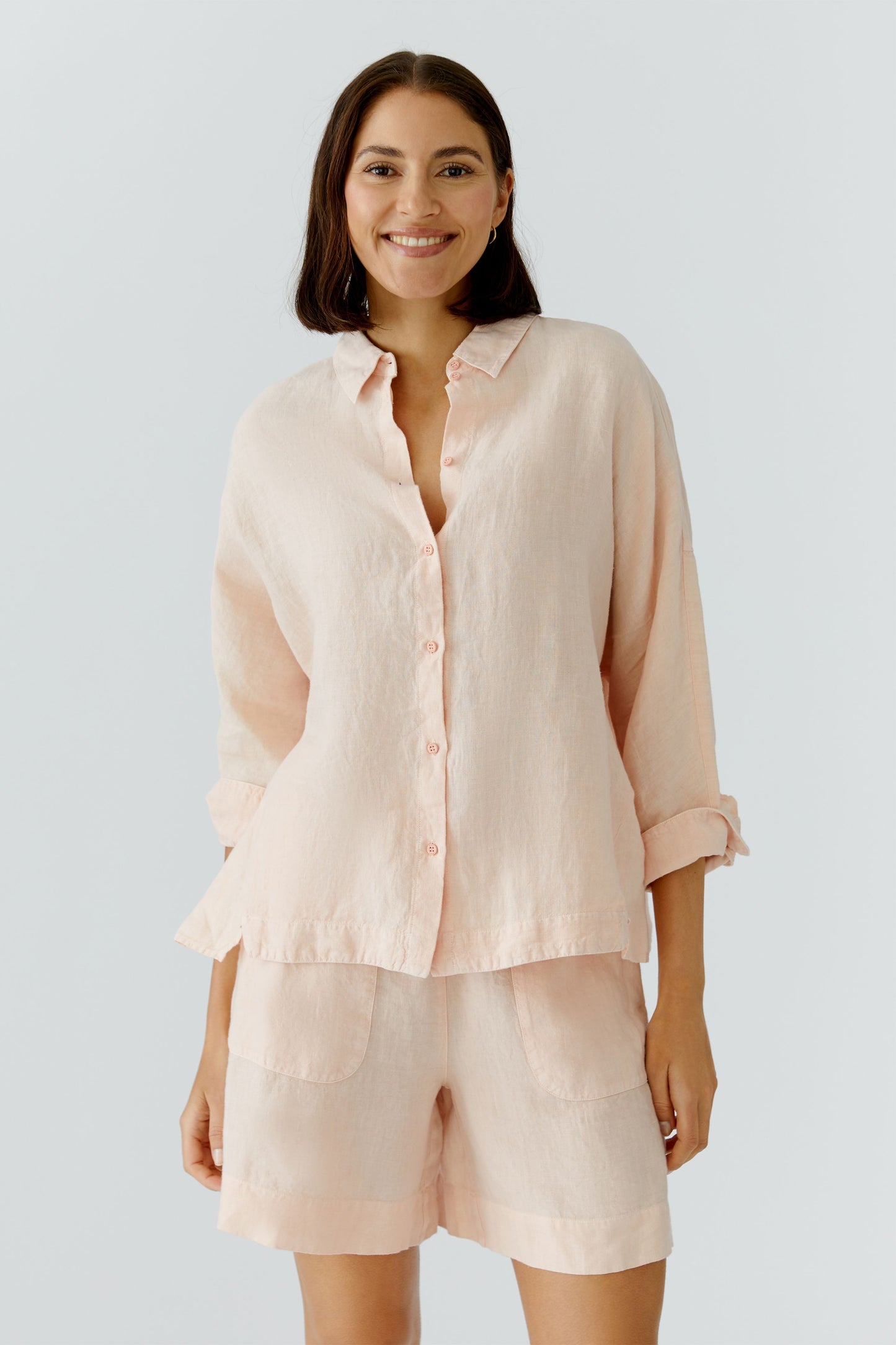 O 97225 Linen l/s linen overshirt