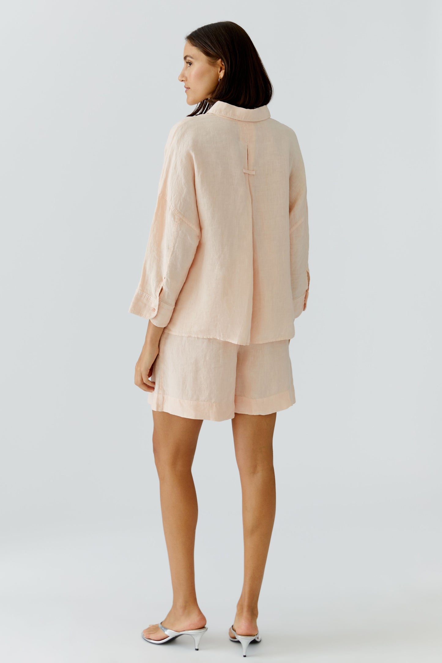 O 97225 Linen l/s linen overshirt
