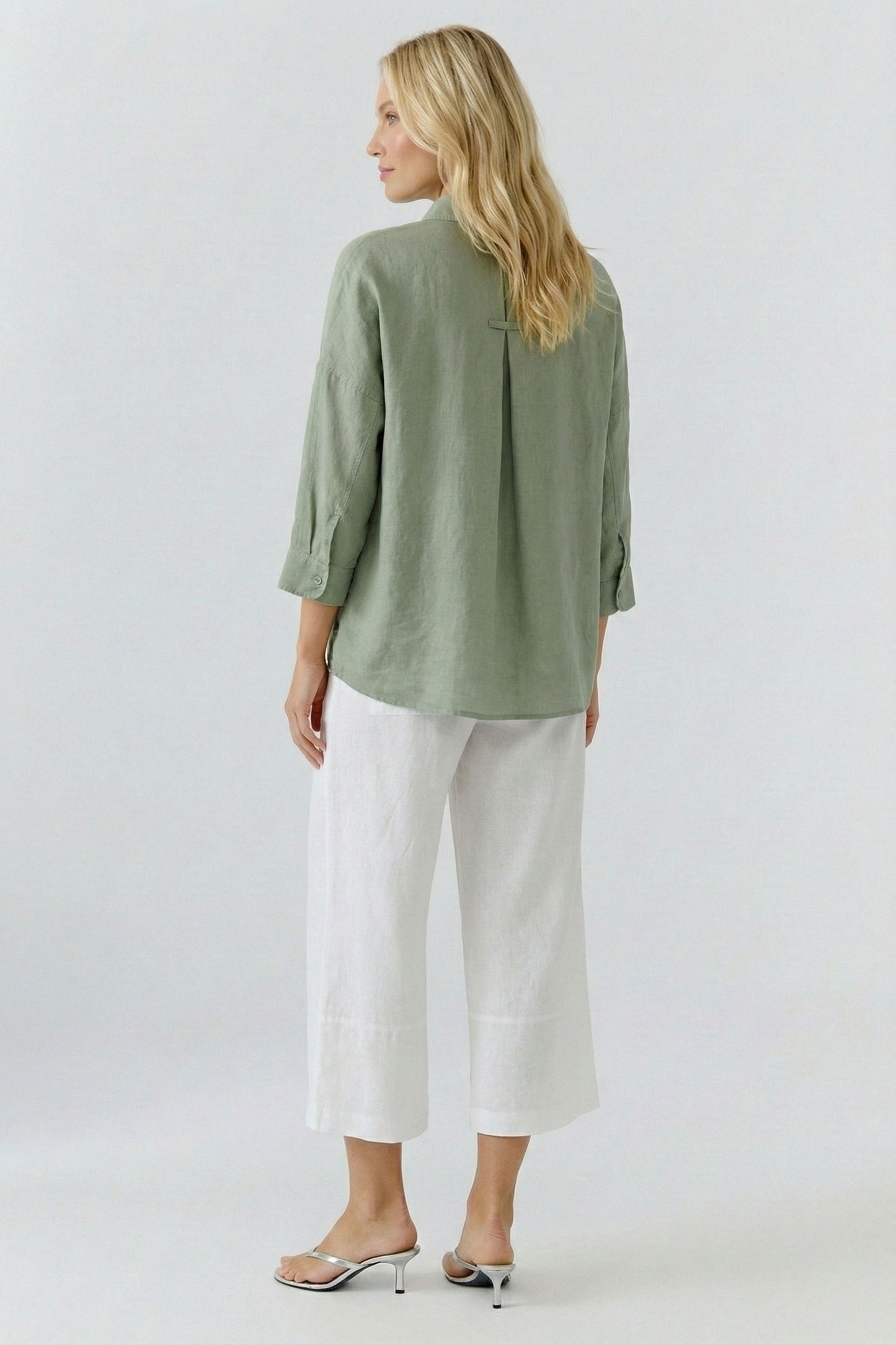 O 97225 Linen l/s linen overshirt