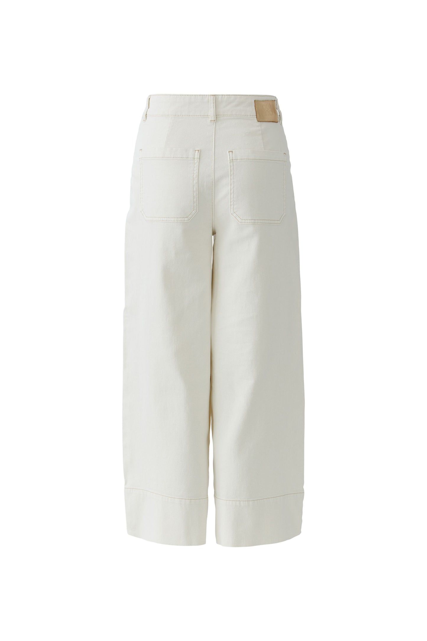 O 97480 Wide leg flair contrast stitch jeans