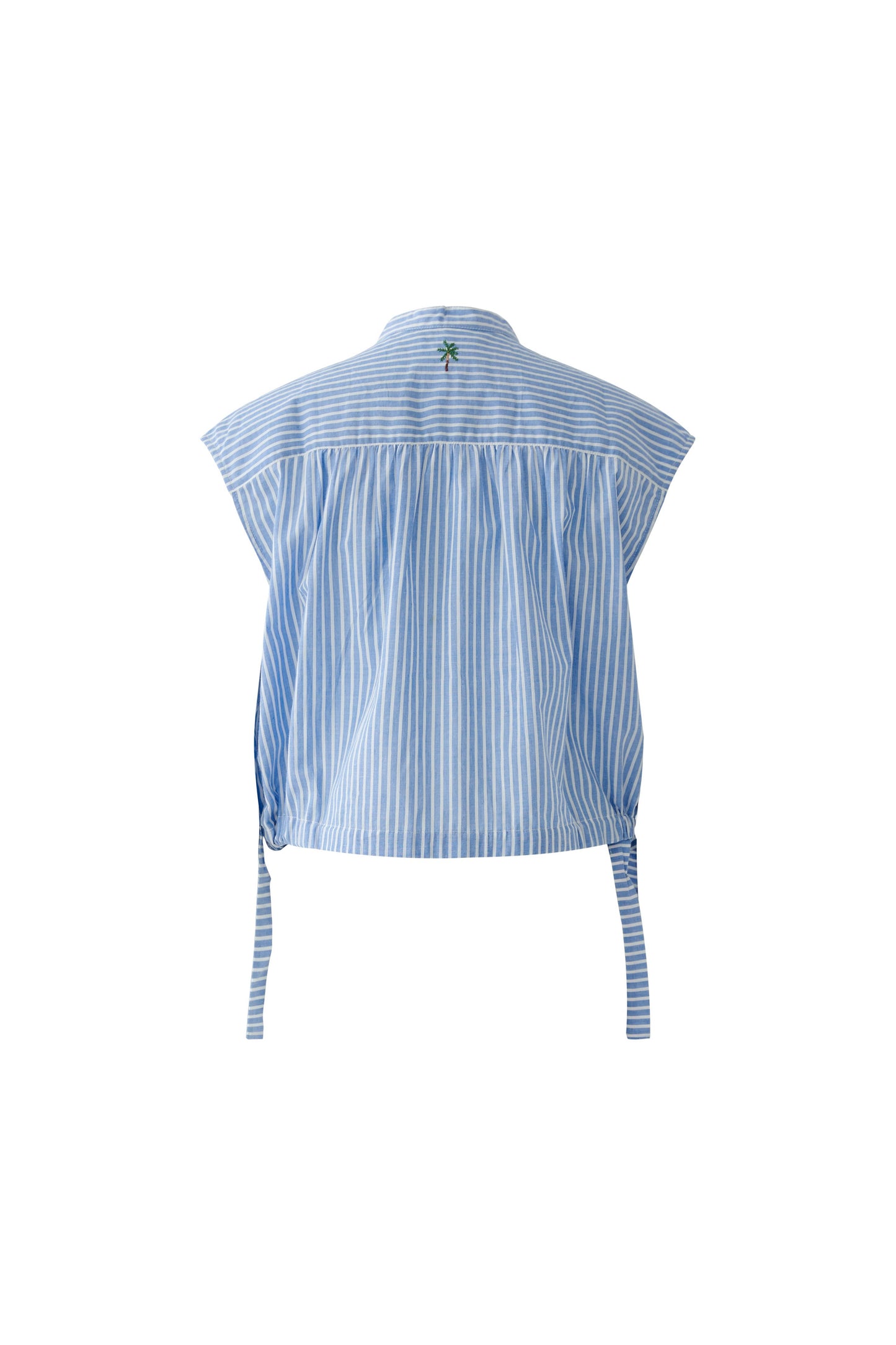 O 98652 Stripe sleeveless blouse