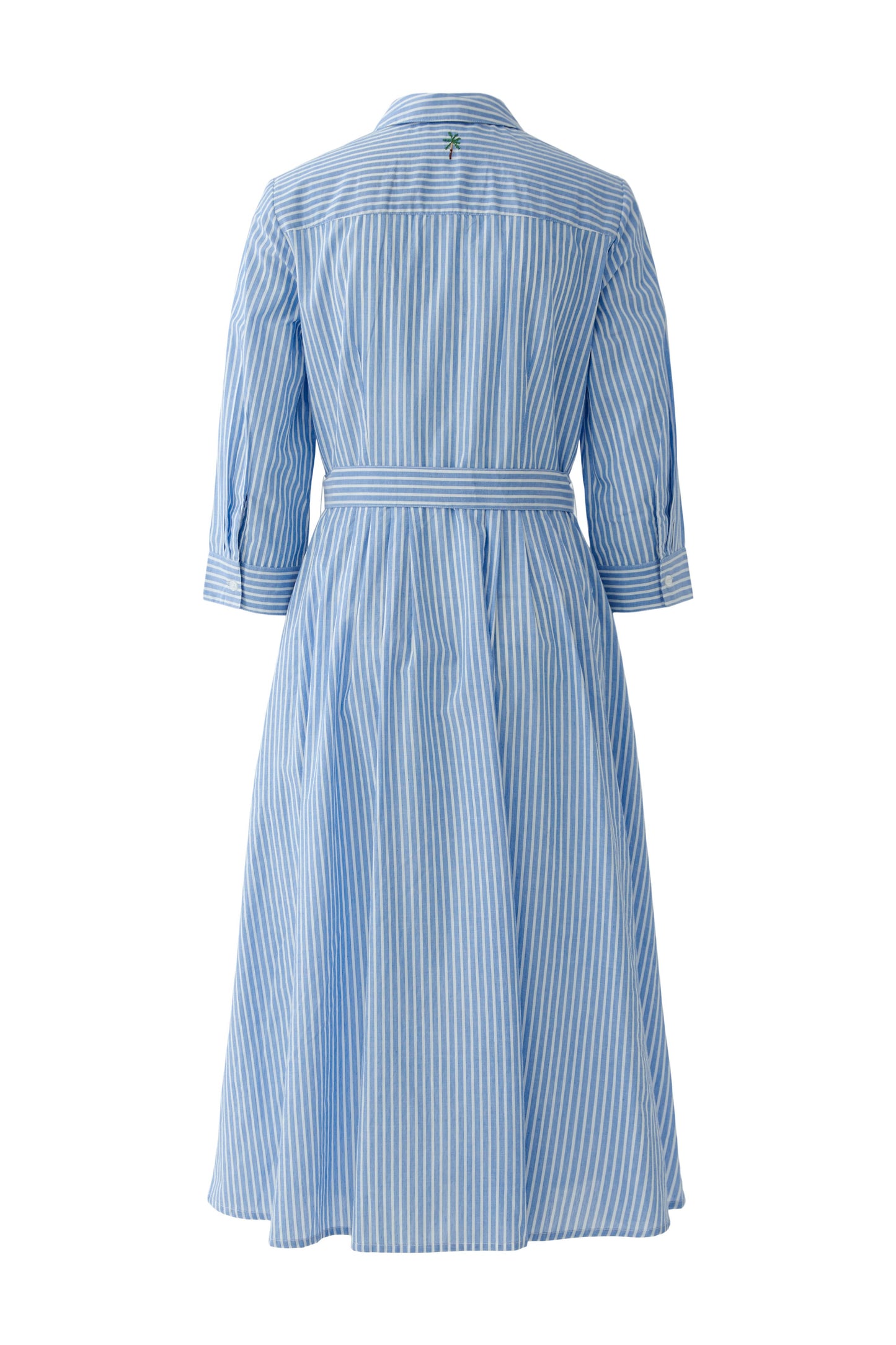 O 98845 Stripe cotton button through dress
