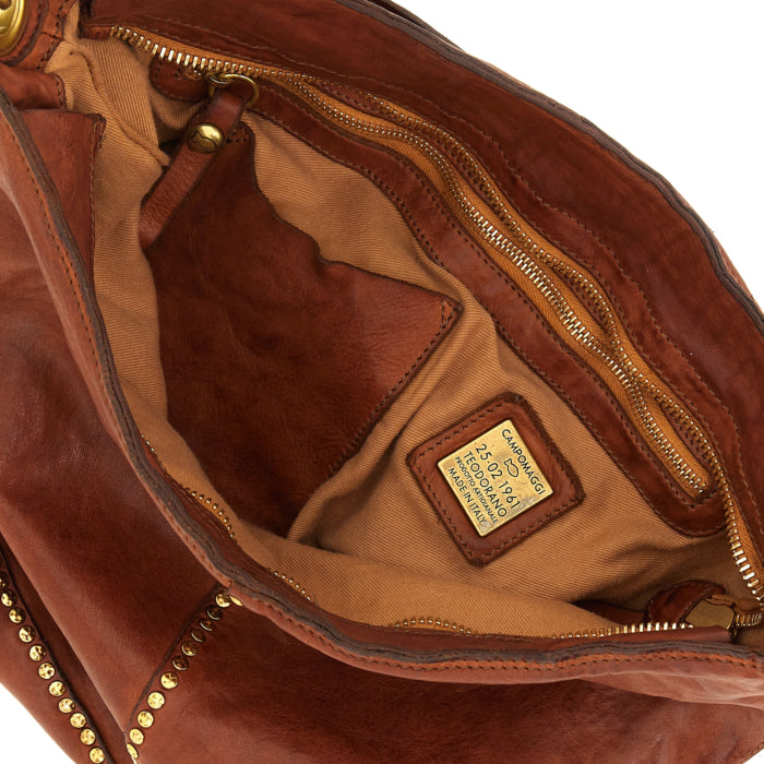 C C043730 Manuela Large stud trim shoulder bag