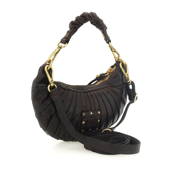 C C044070 Luna Pleat crescent small bag