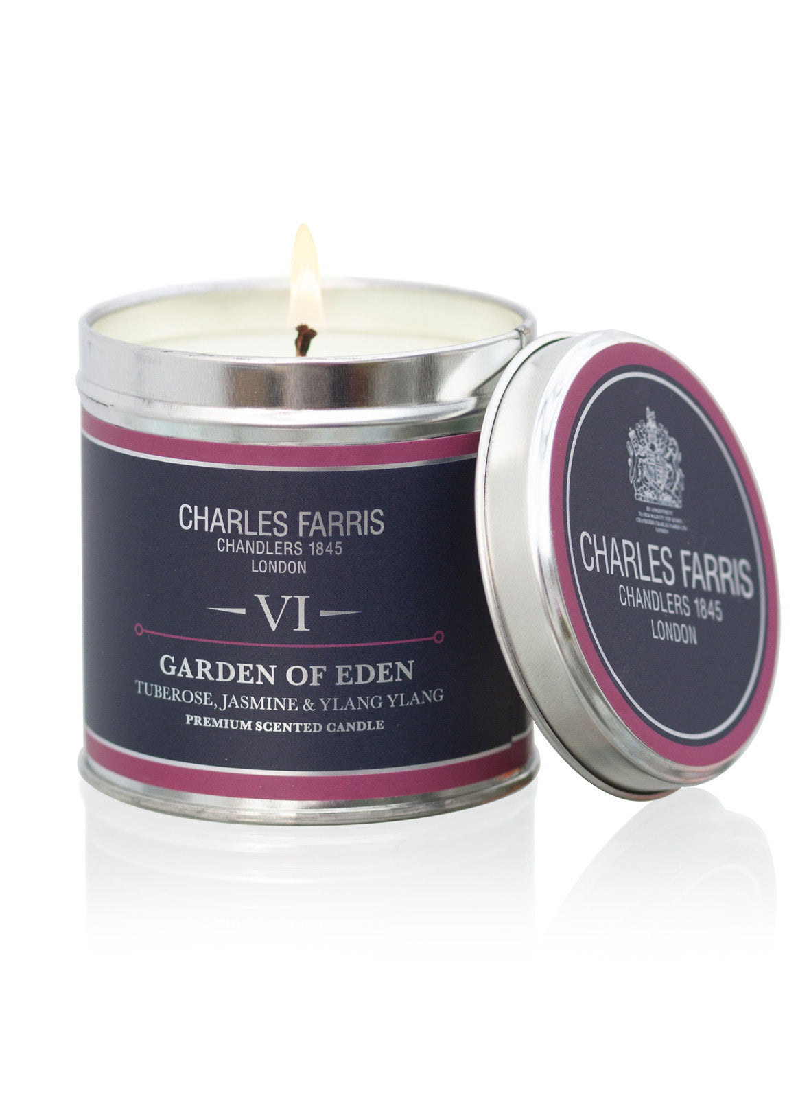 CF Tin Candle Garden of Eden