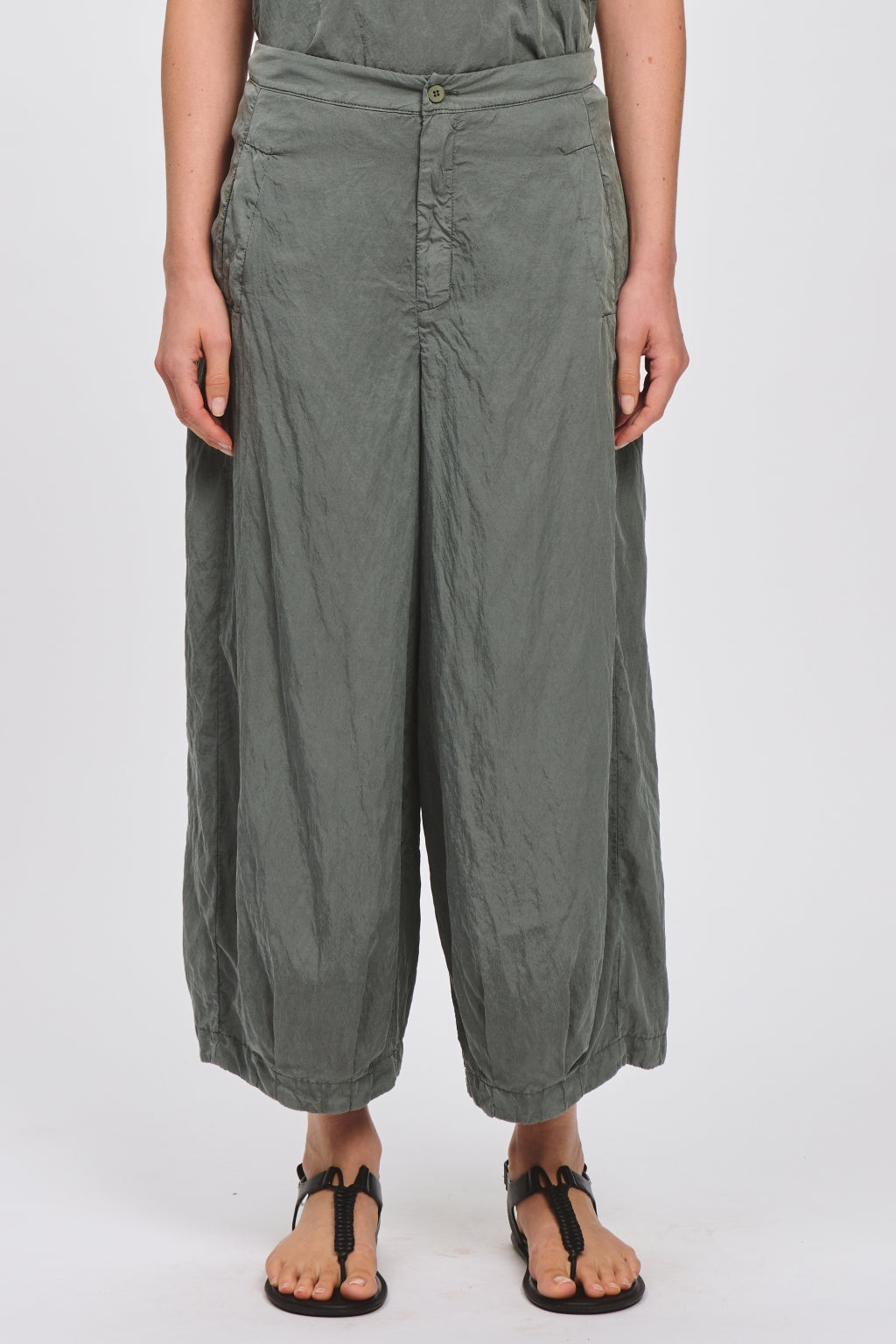 Tr V314 Silk balloon trousers