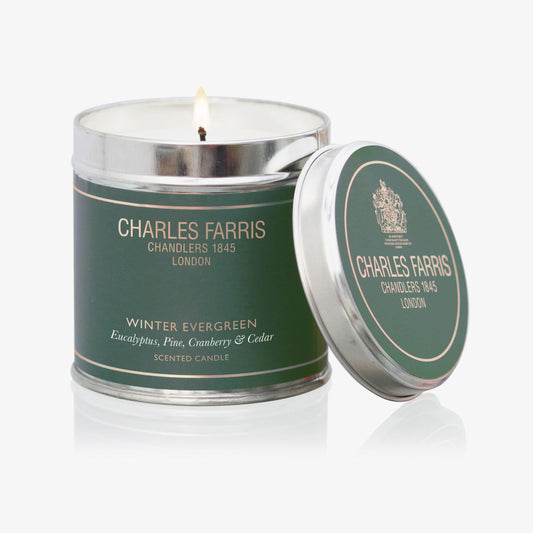 CF Tin Candle Winter Evergreen