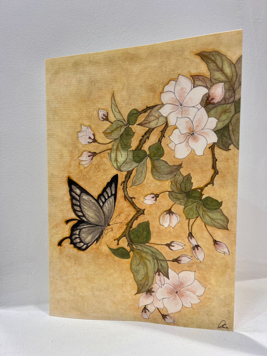 Flowers & butterflies Greeting Card 12