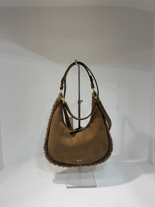 Ab 032754 Reversible small sheerling crescent bag
