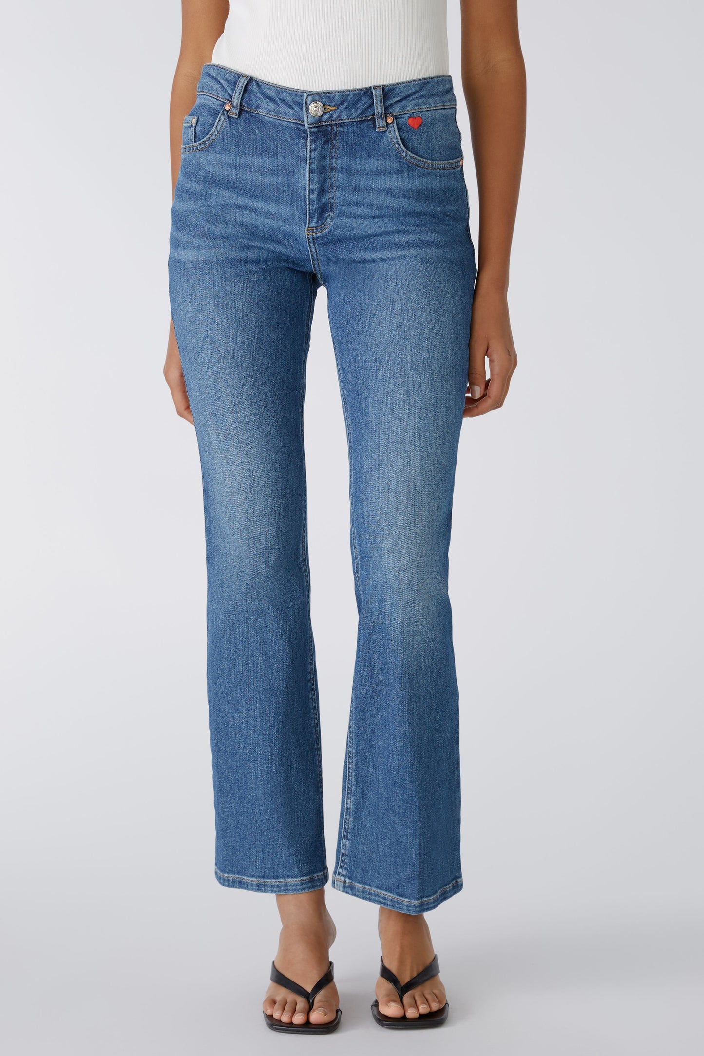 O 88348 Easy kick jeans with heart