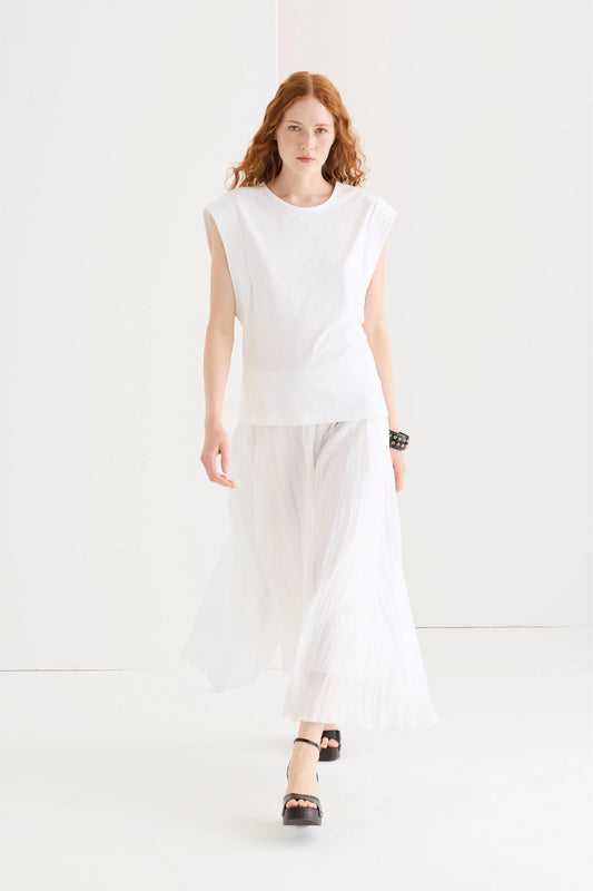 EC 26507504 Crinkle cotton maxi skirt