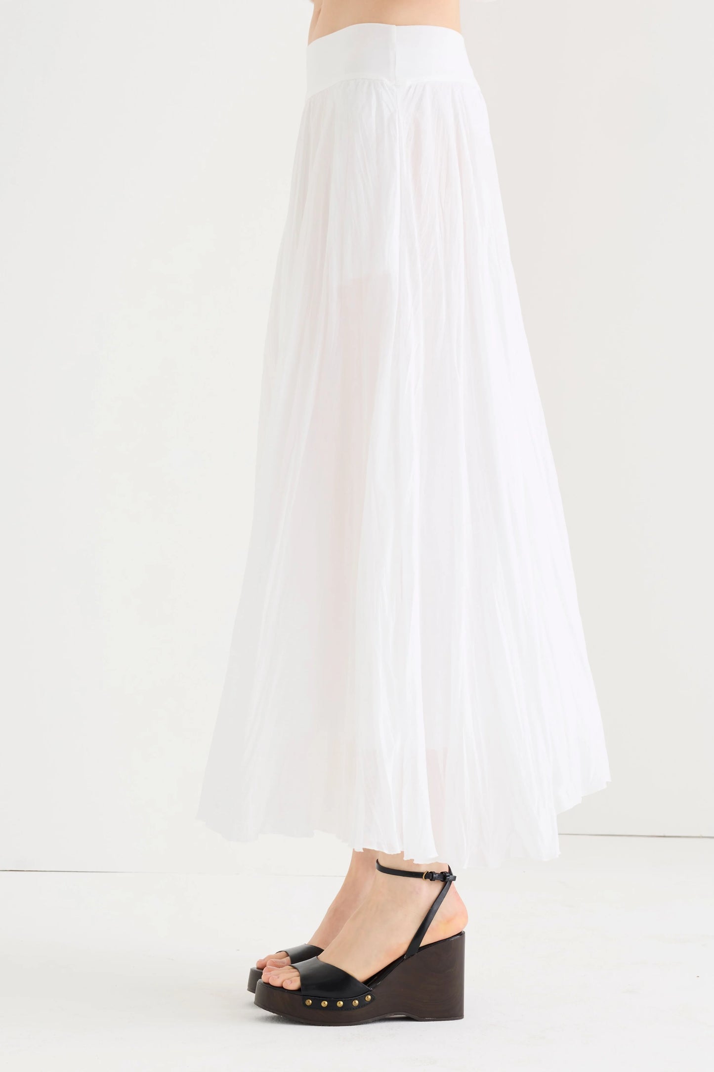 EC 26507504 Crinkle cotton maxi skirt