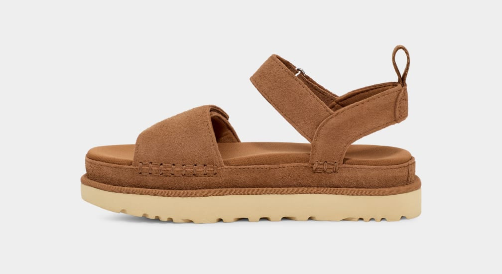 U 1136783 Goldenstar flatform velcro sandal