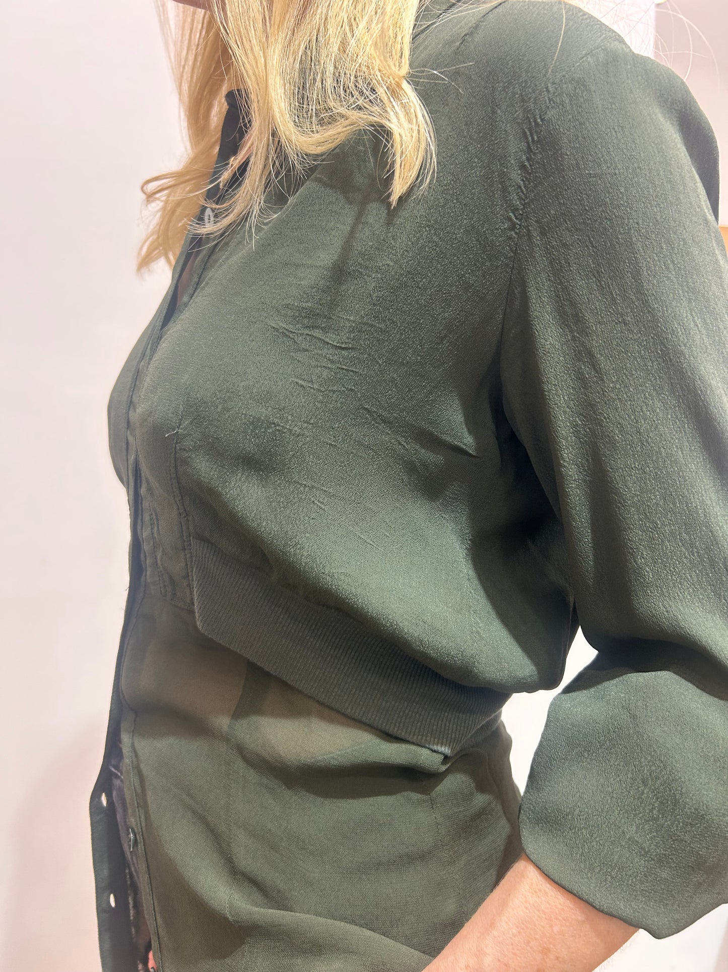 EC 69po Double layer georgette blouse