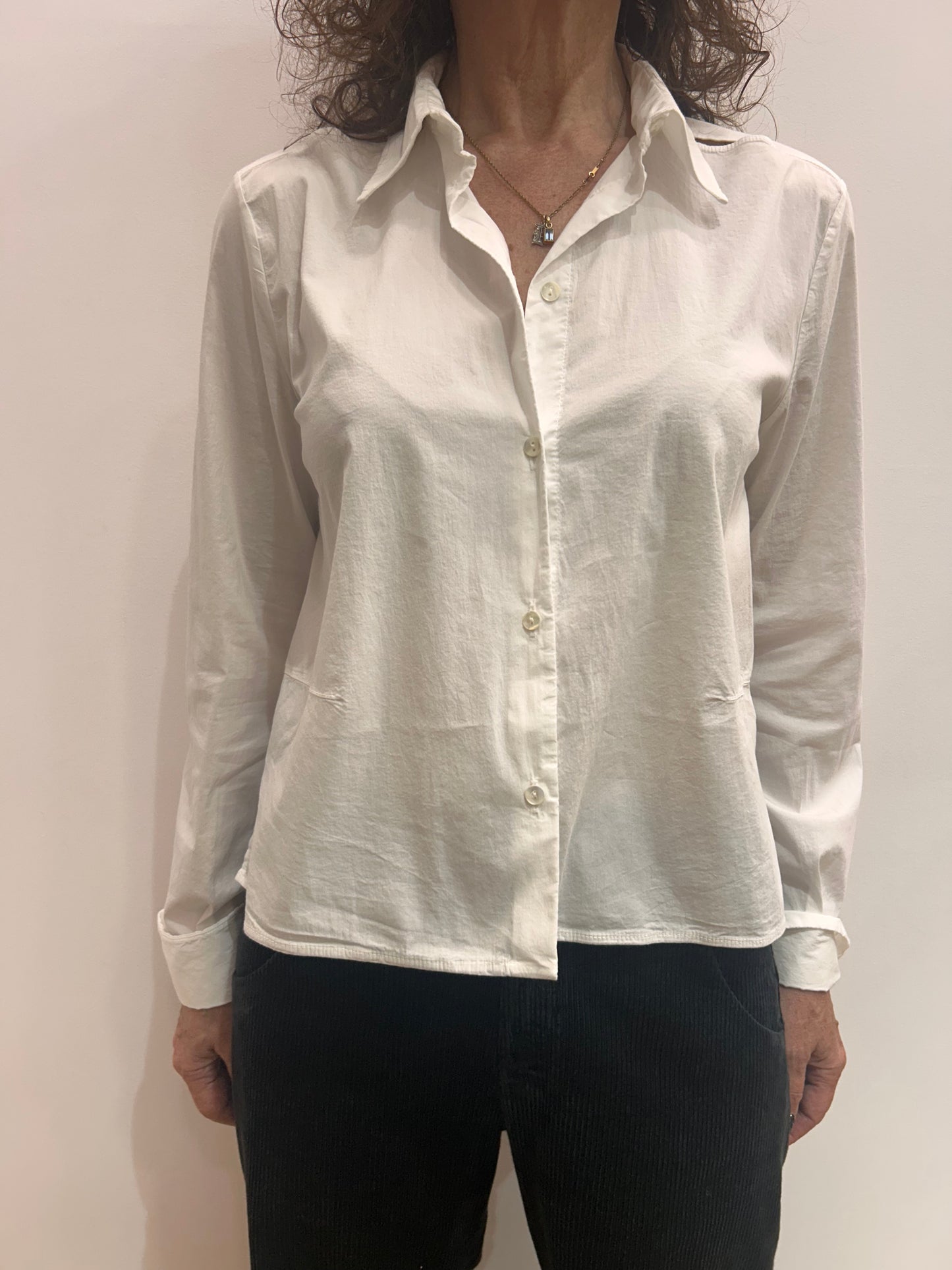 Ta B5001 Split shoulder boxy shirt