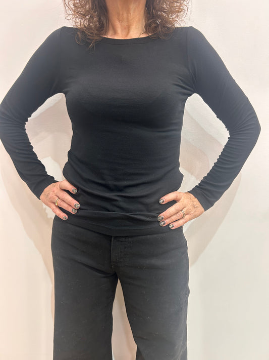 Tr I182 Long sleeve modal t-shirt