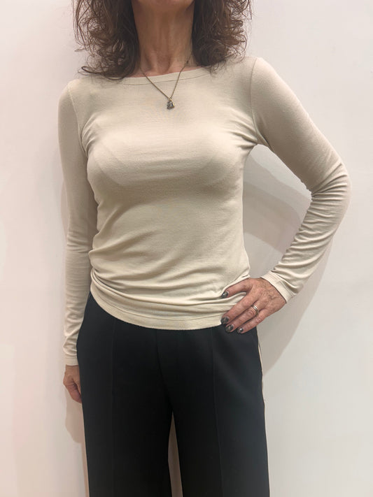 Tr I182 Long sleeve modal t-shirt