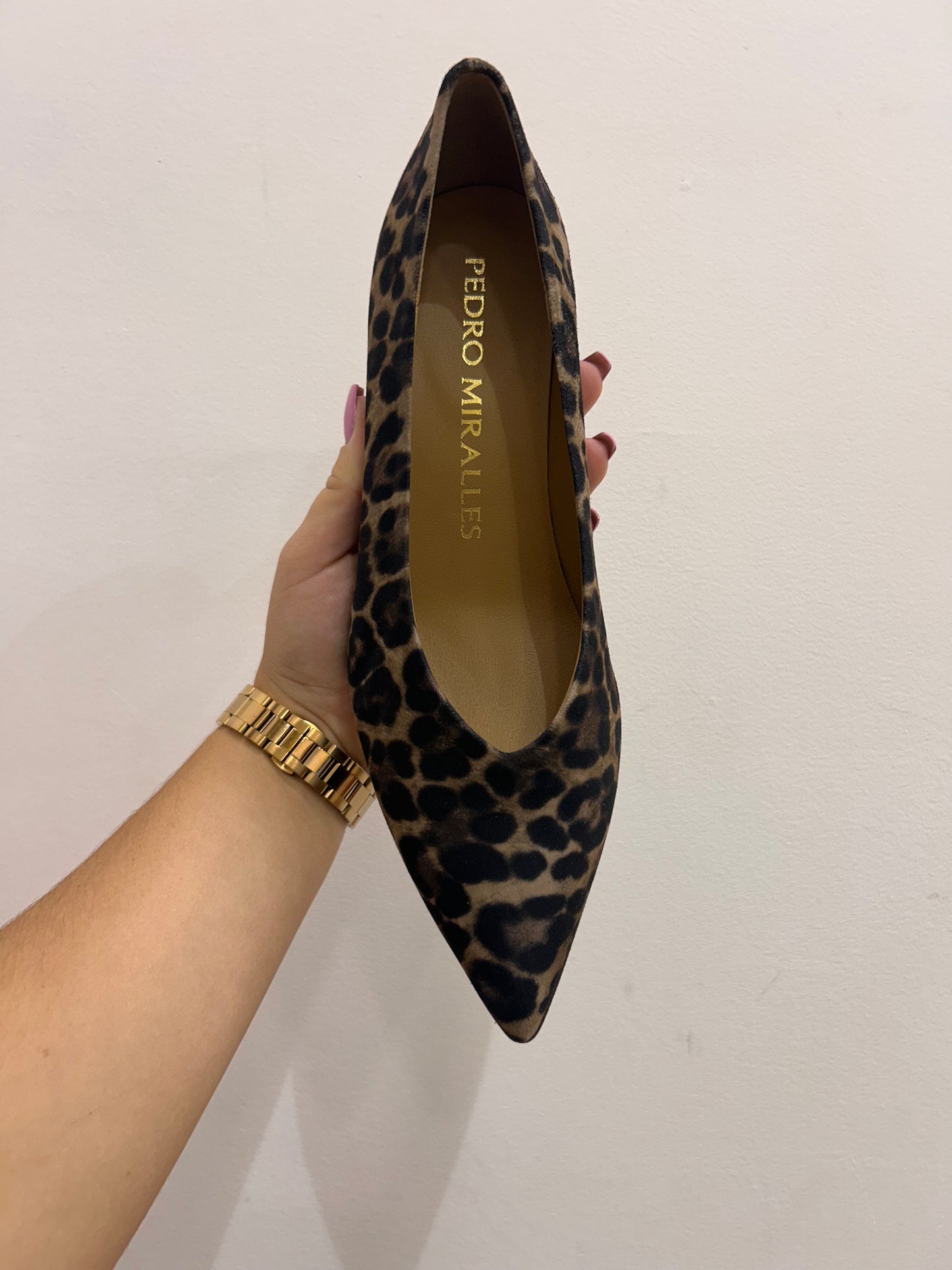 PM 29370 Leo kitten heel court shoe