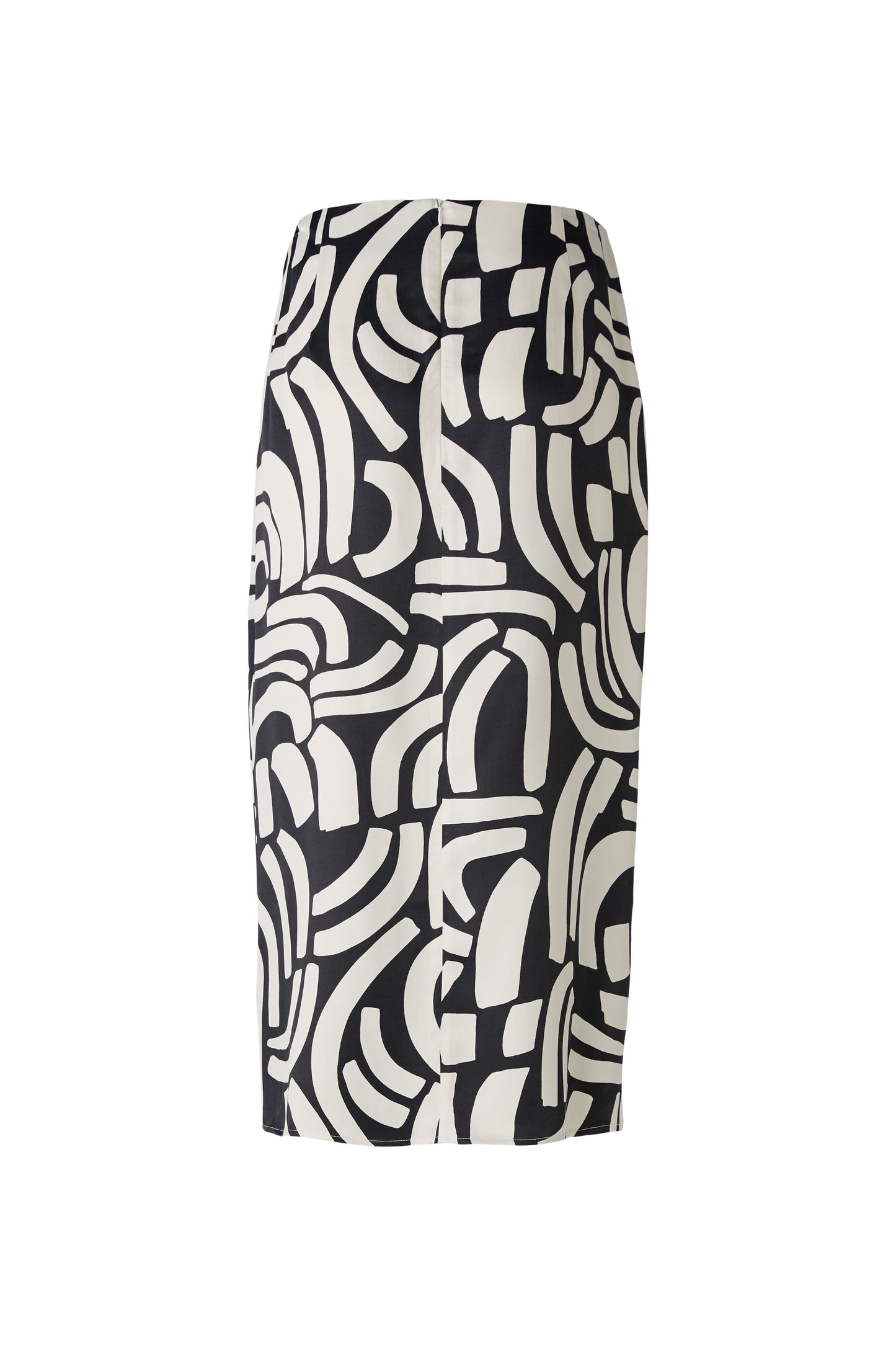 O 88412 Print wrap slim skirt