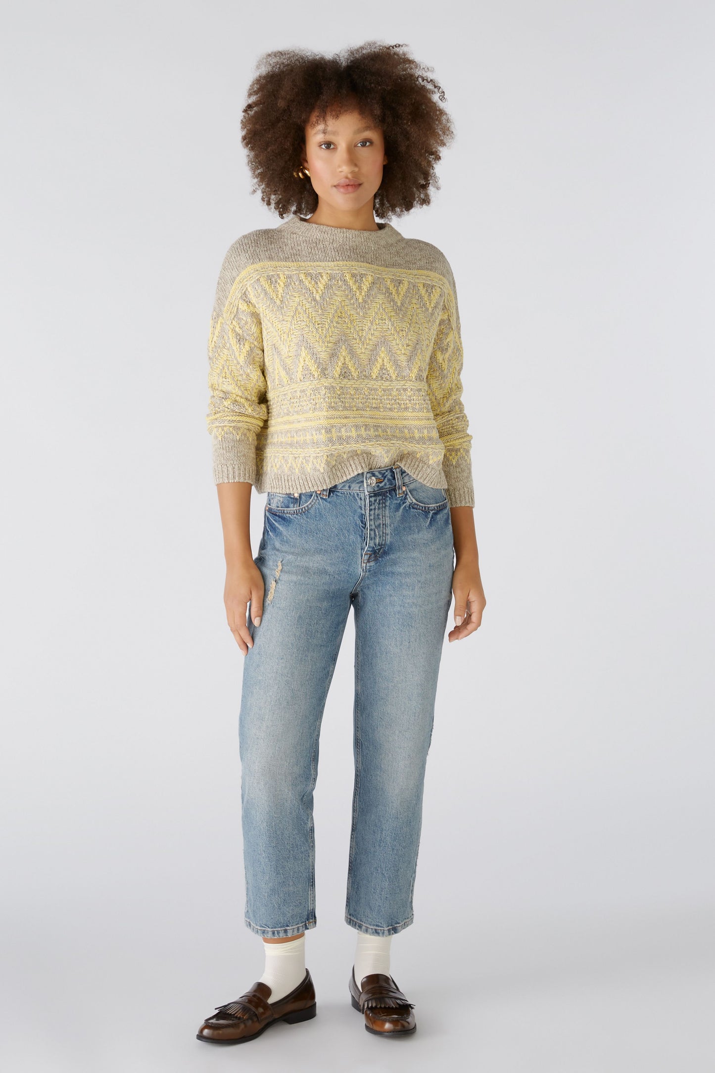 O 89171 Zigzag pattern jumper