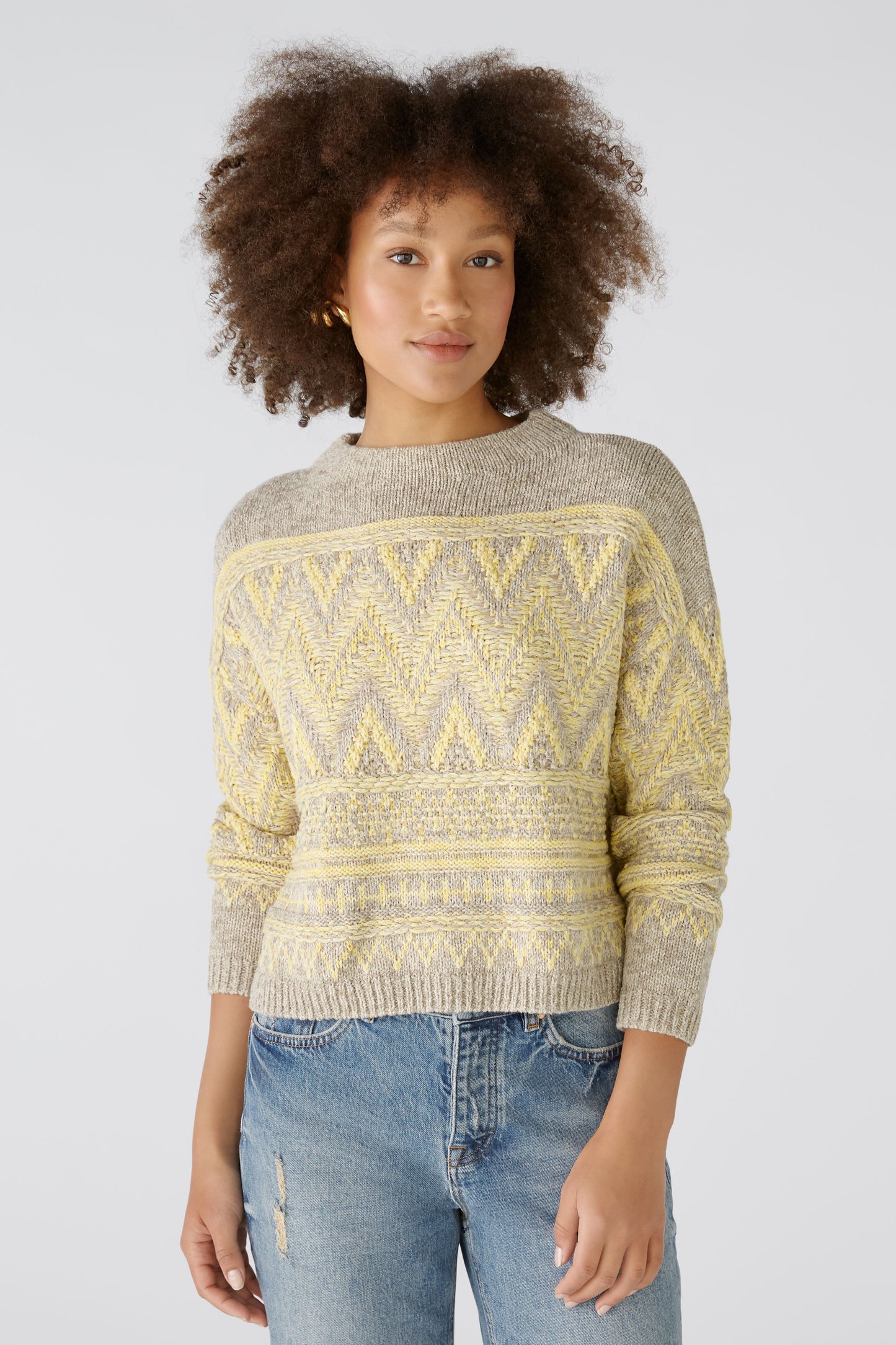 O 89171 Zigzag pattern jumper