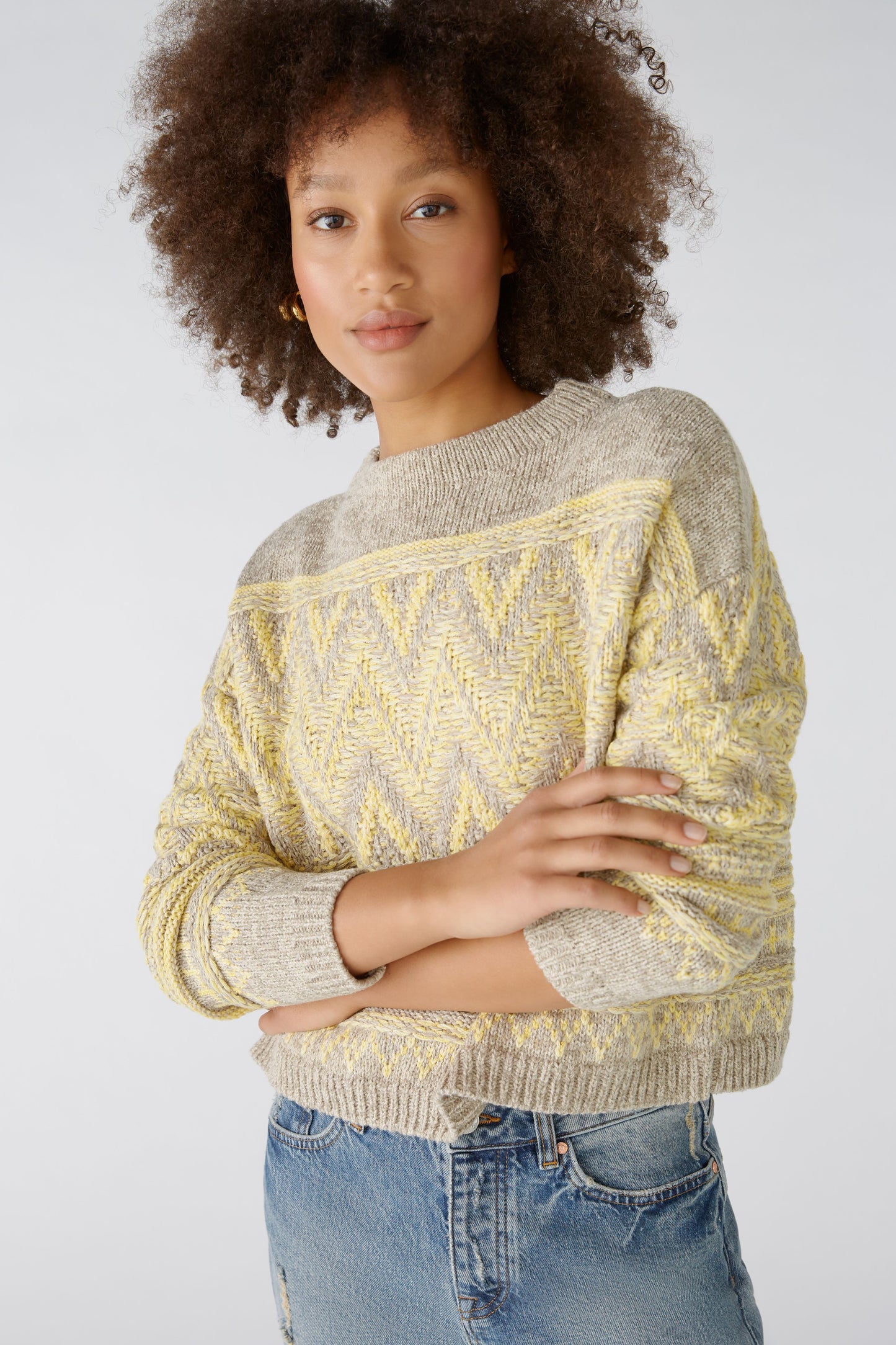 O 89171 Zigzag pattern jumper