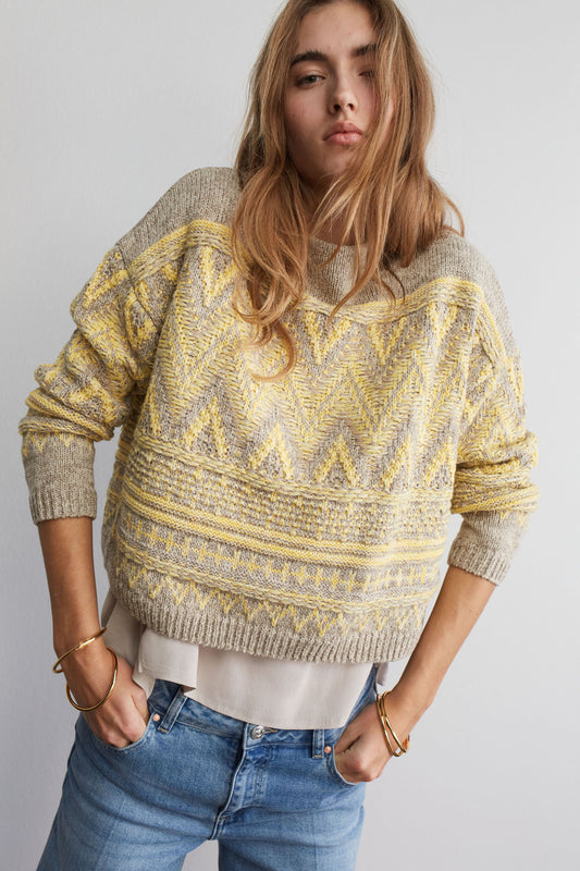 O 89171 Zigzag pattern jumper