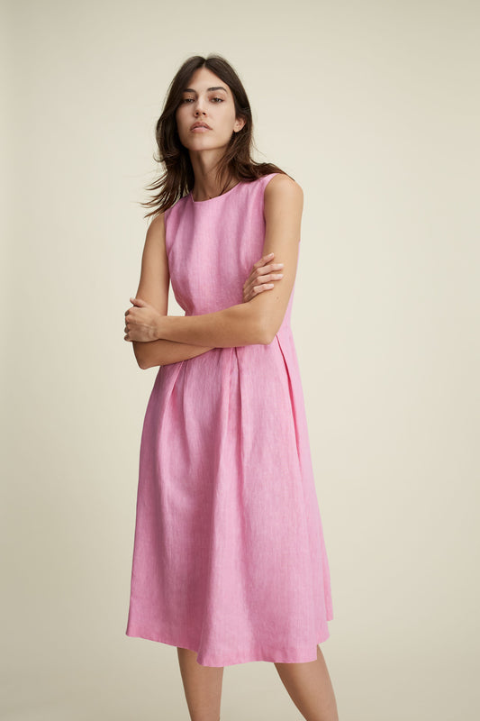 O 92851 Vintage style s/l dress