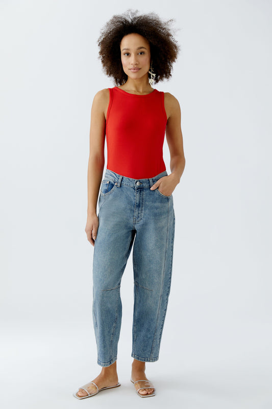 O 88608 ribbed viscose vest