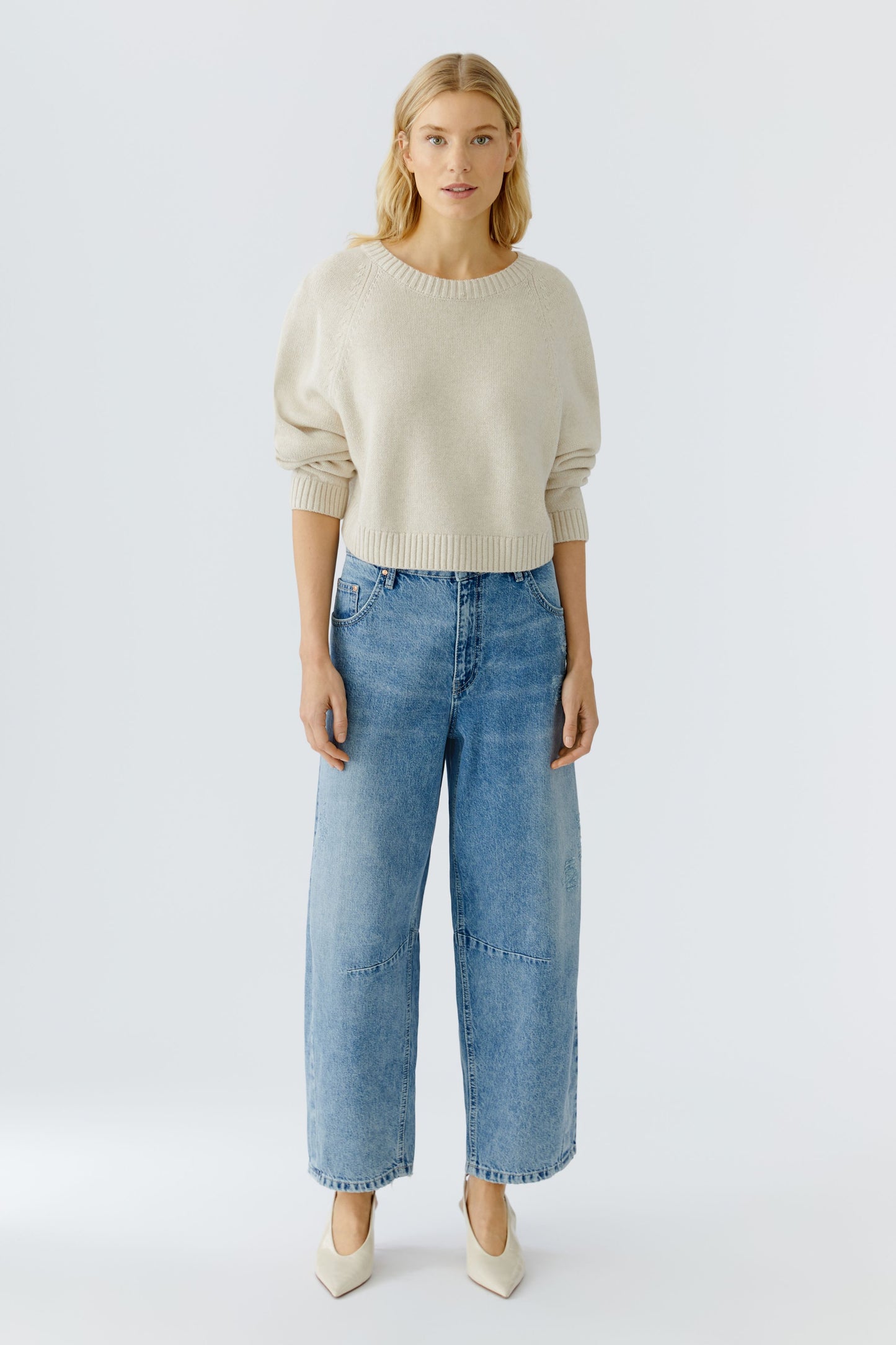 O 86098 Boxy crew neck jumper