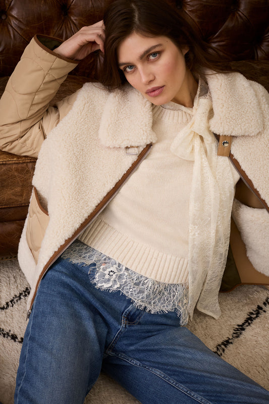 O 86098 Boxy crew neck jumper