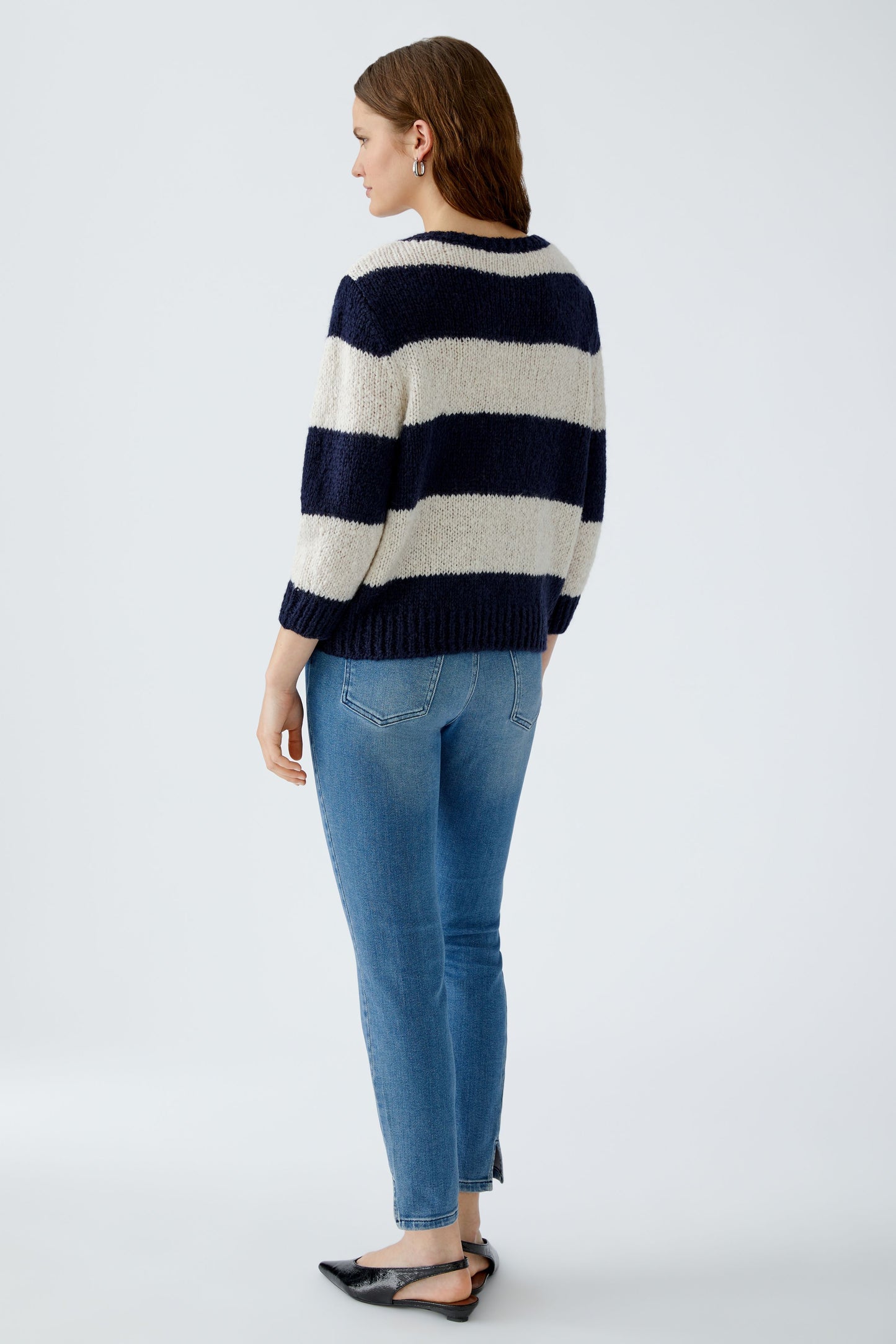 O 94307 Esmy stripe fluffy jumper