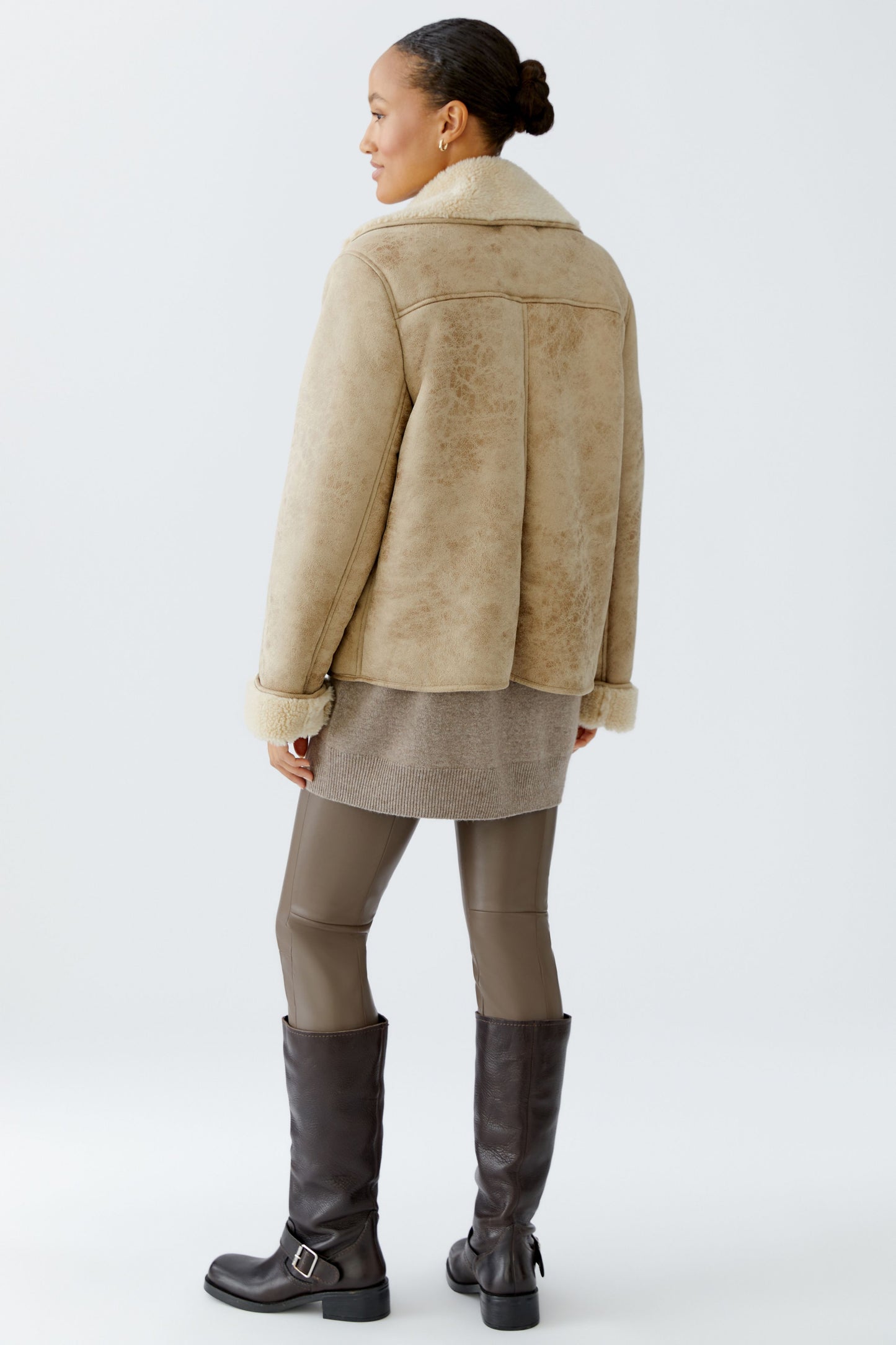 O 94397 Faux sheepskin jacket