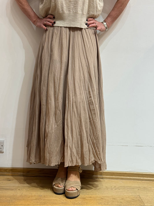 EC 26507504 Crinkle cotton maxi skirt