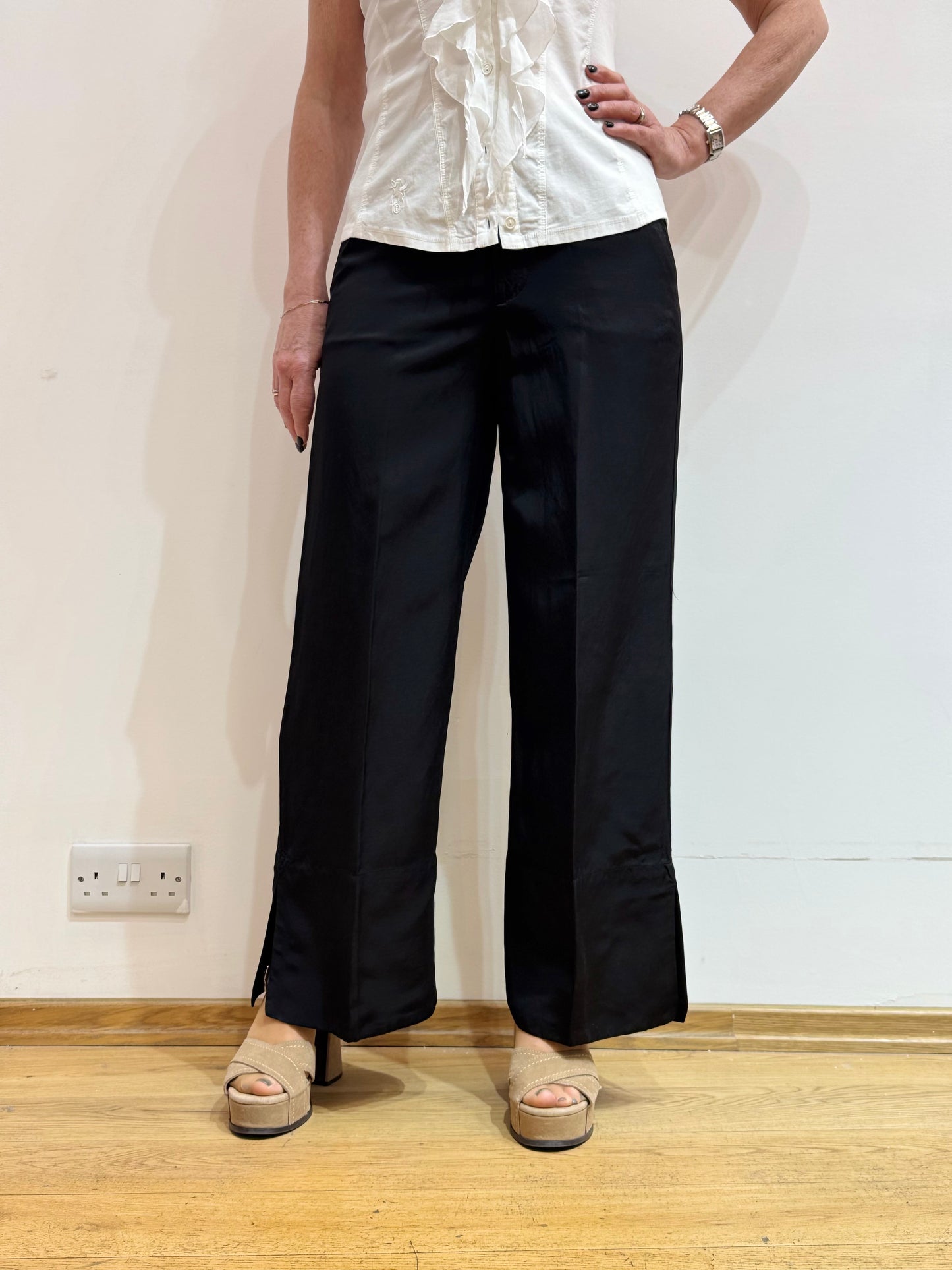EC 06PO7083 Split hem lux trousers