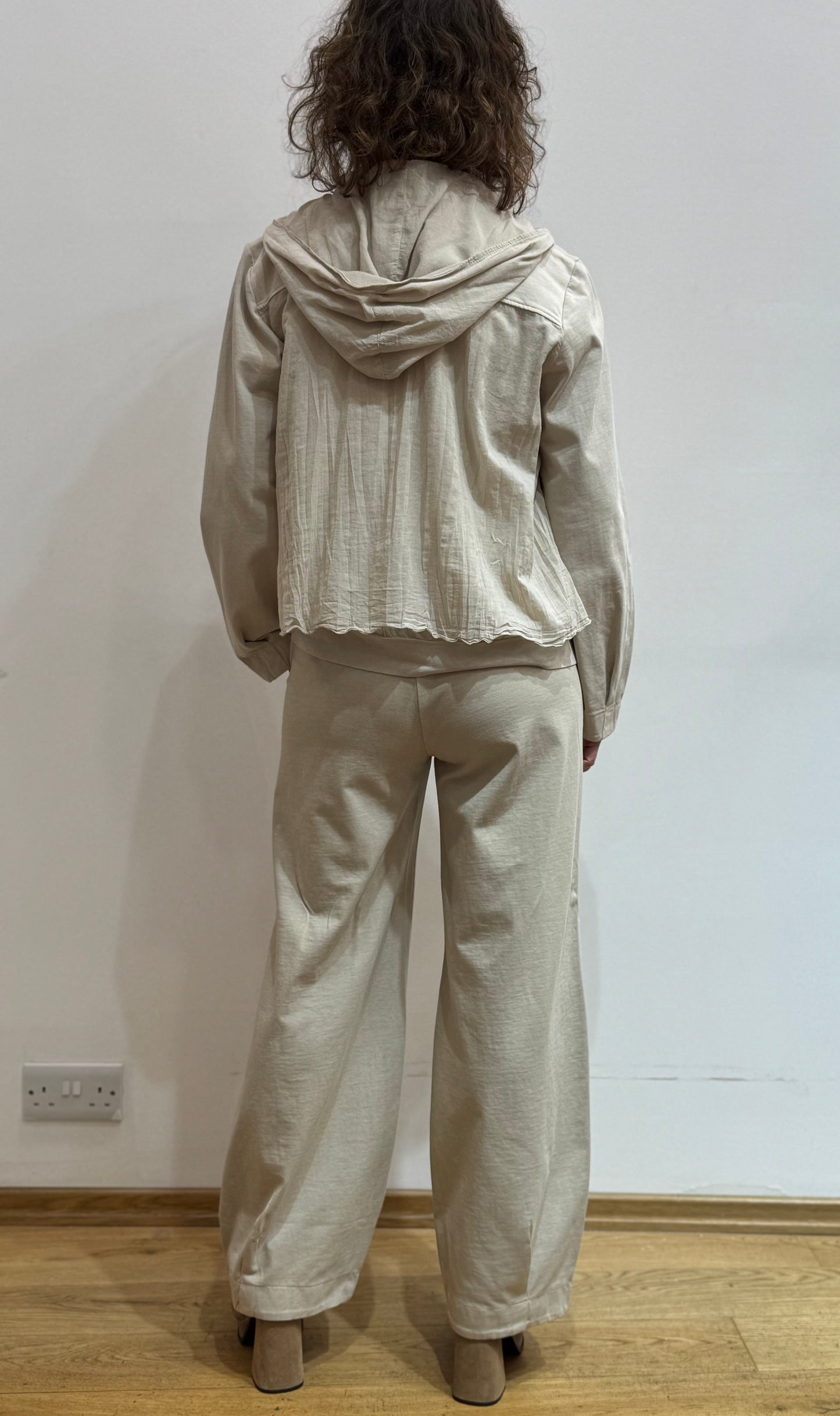 EC 47YU2496 Cotton  Jersey/voile Hoody