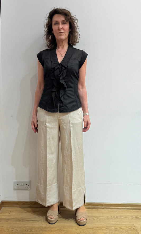 EC 06PO7083 Split hem lux trousers