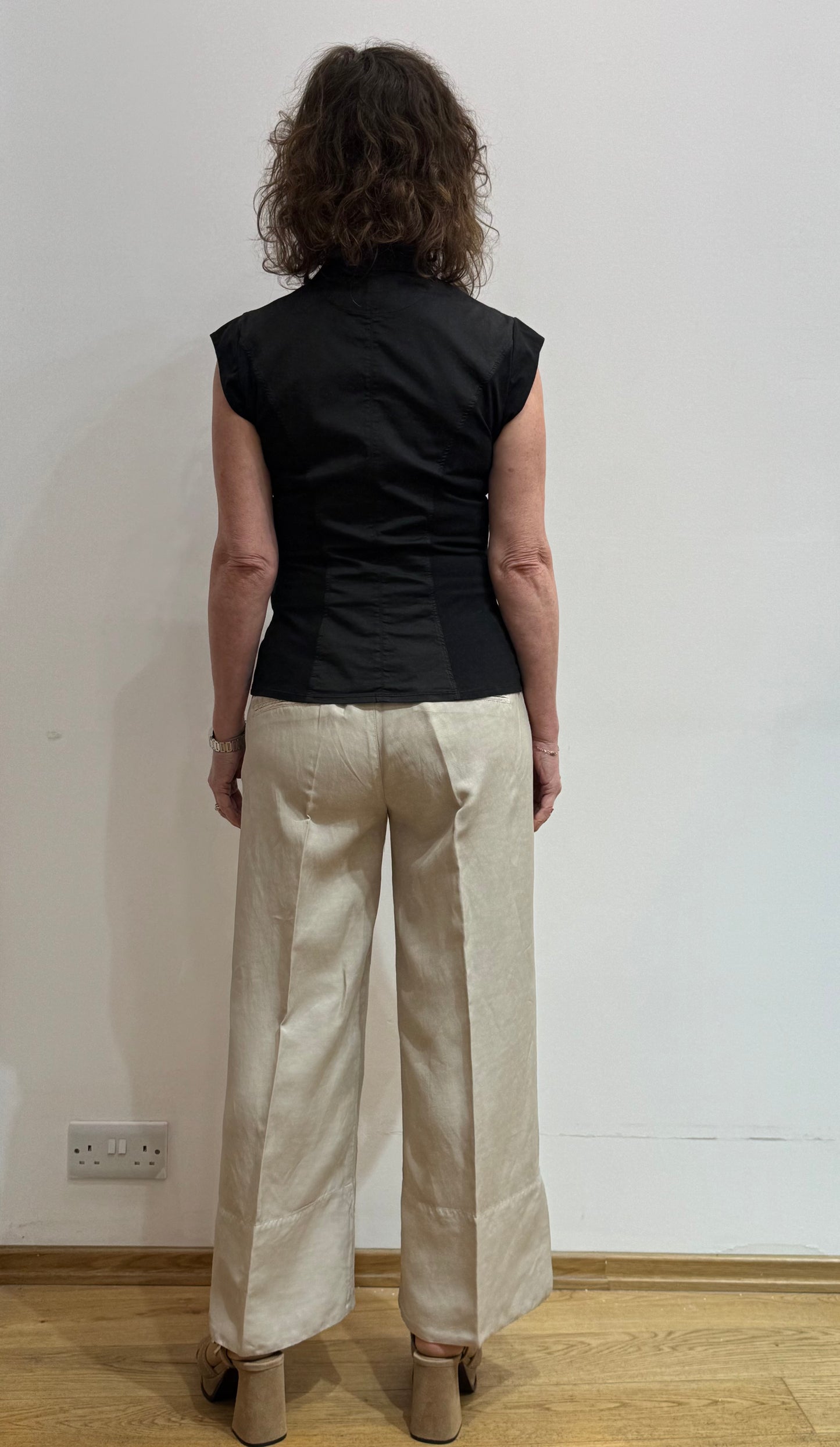 EC 06PO7083 Split hem lux trousers